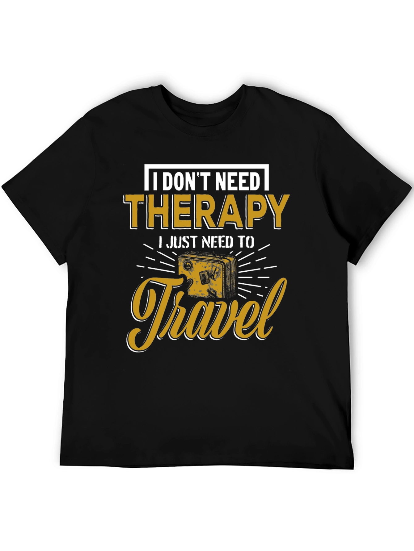 Travel Therapy T-Shirt: Vacation Adventure Tee