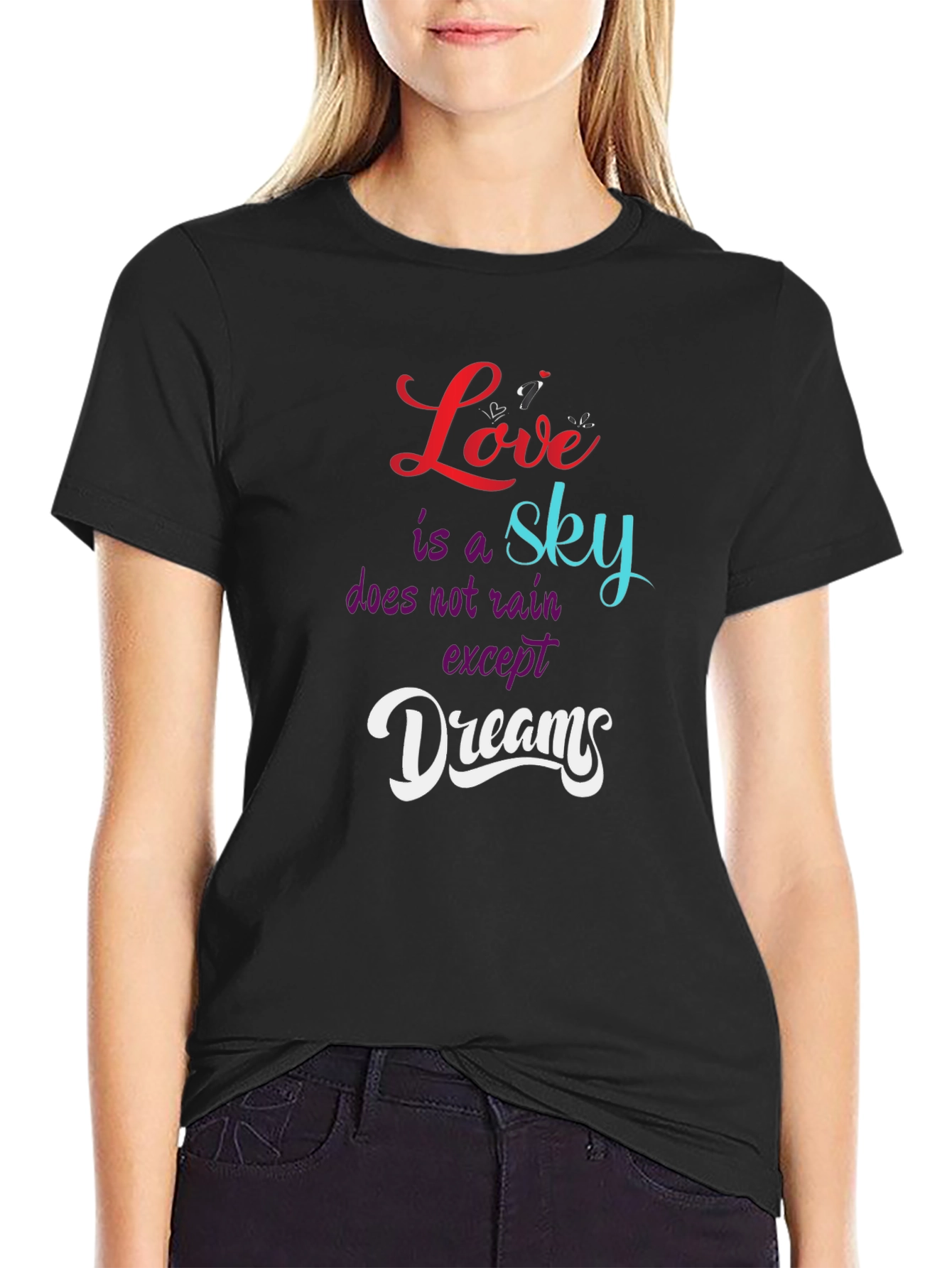 Love is a Sky Graphic T-Shirt