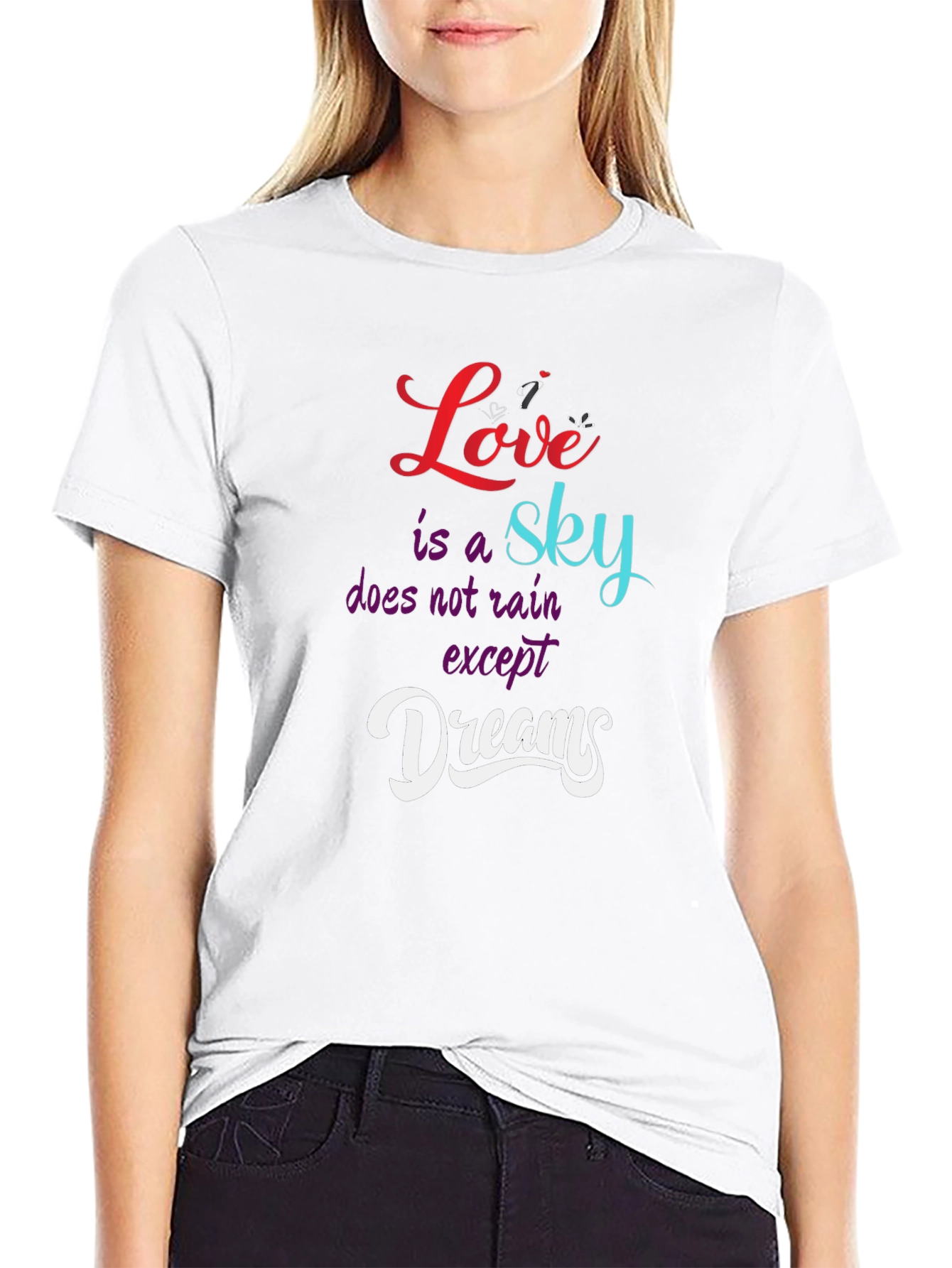 Love is a Sky Graphic T-Shirt