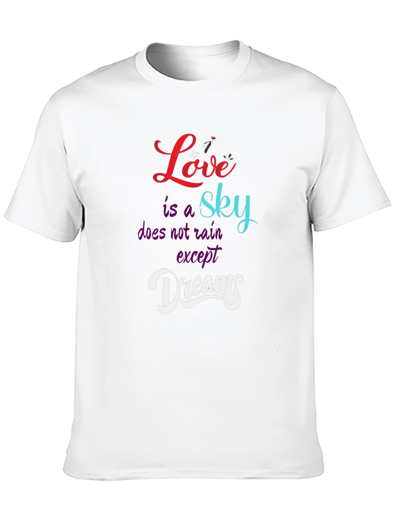 Love is a Sky Graphic T-Shirt