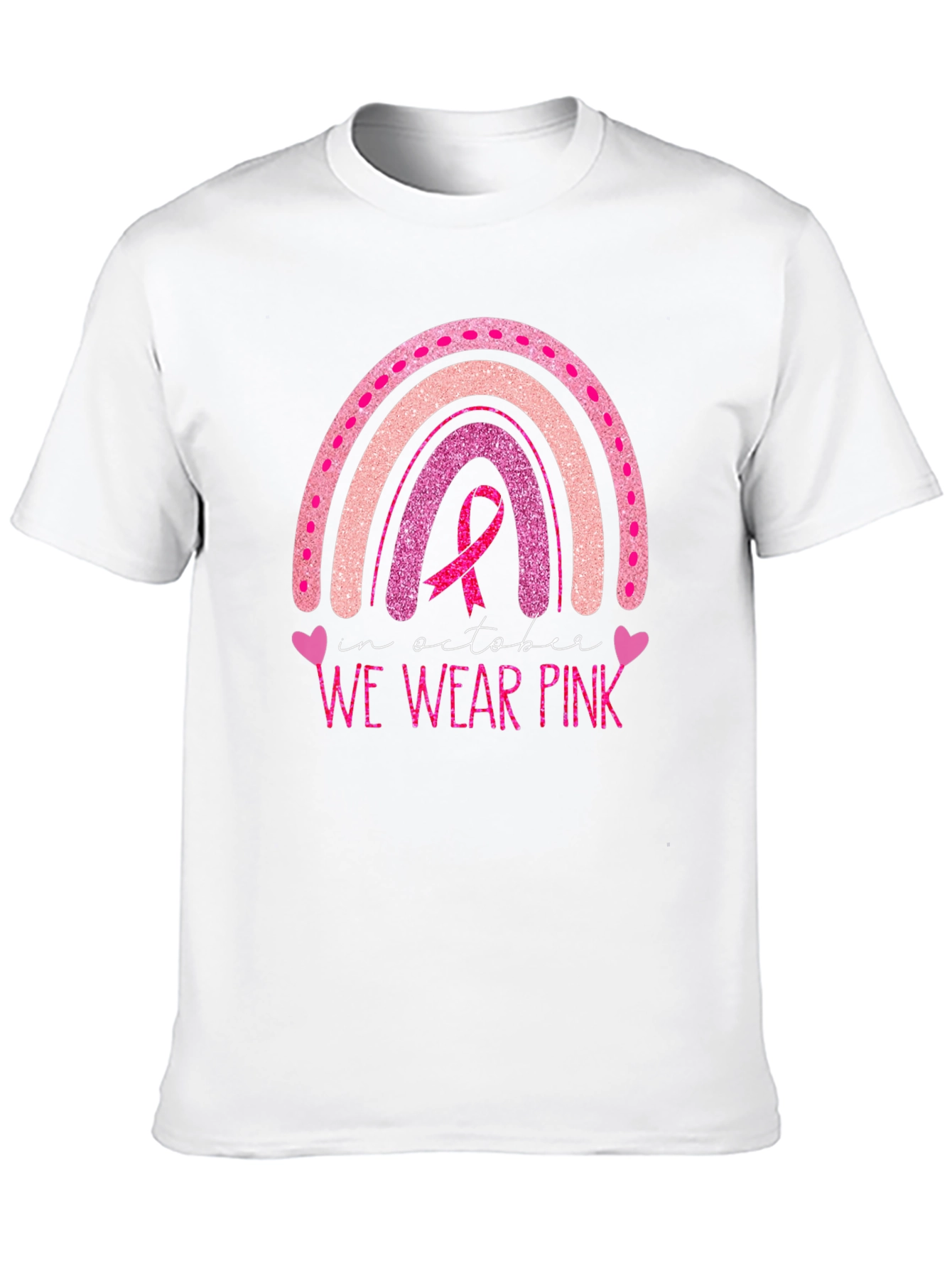 In October We Wear Pink T-Shirt