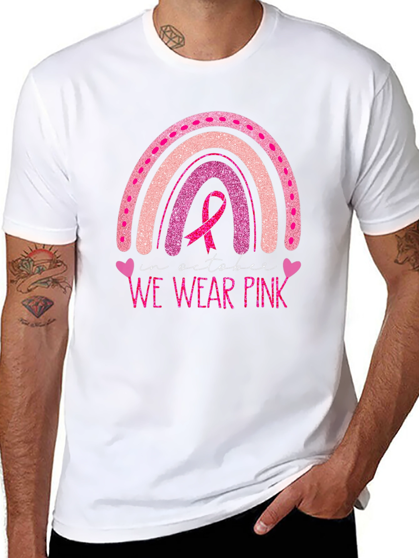 In October We Wear Pink T-Shirt