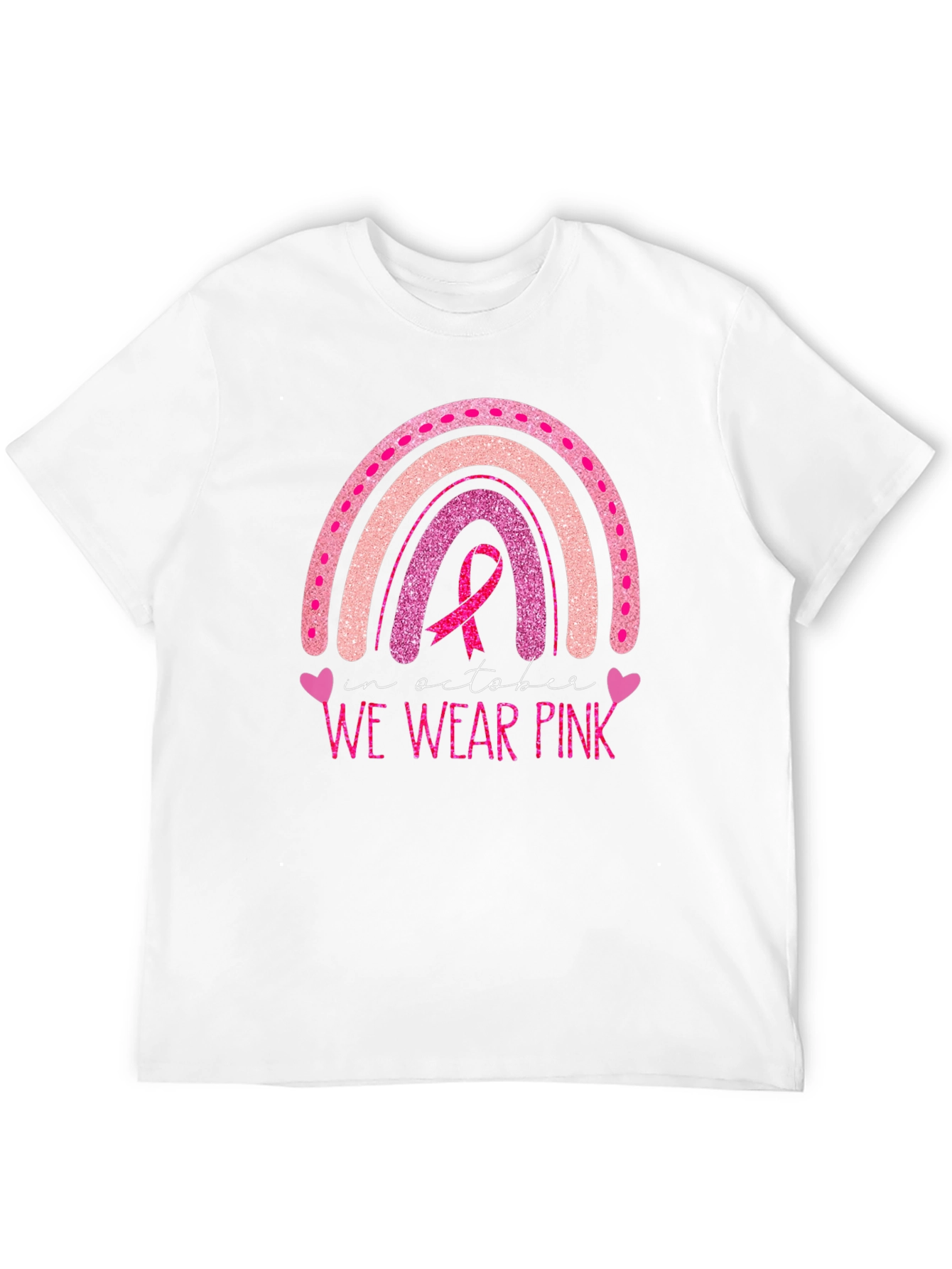 In October We Wear Pink T-Shirt