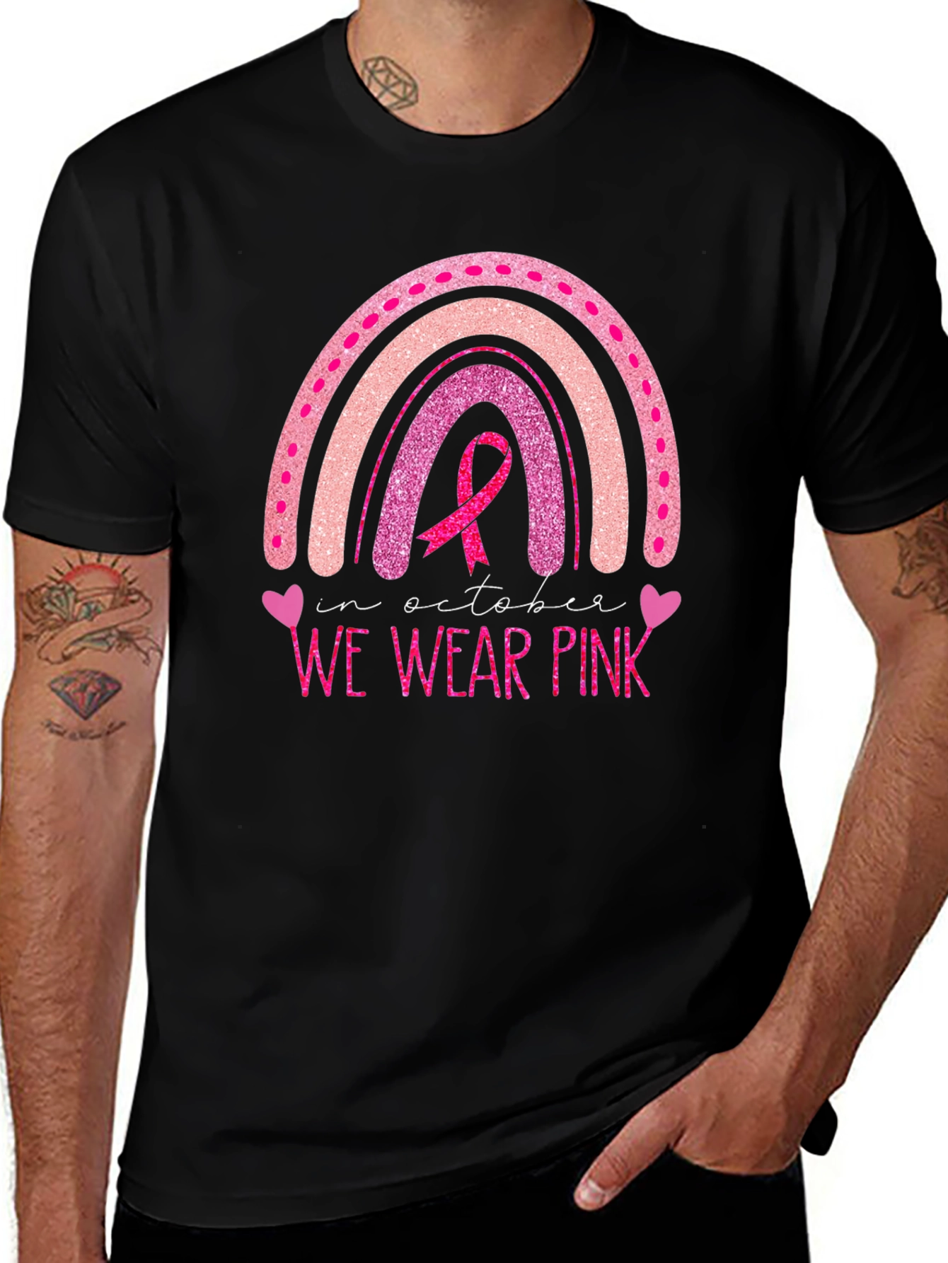 In October We Wear Pink T-Shirt