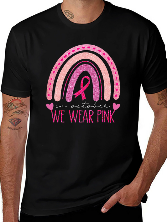 In October We Wear Pink T-Shirt
