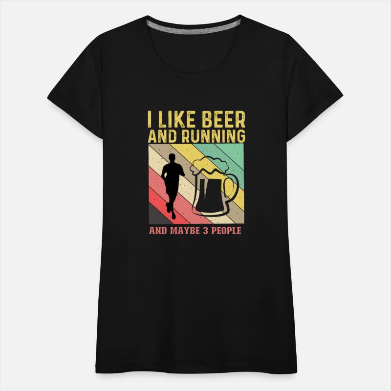 Running Runner, Run, Beer, Drinking
