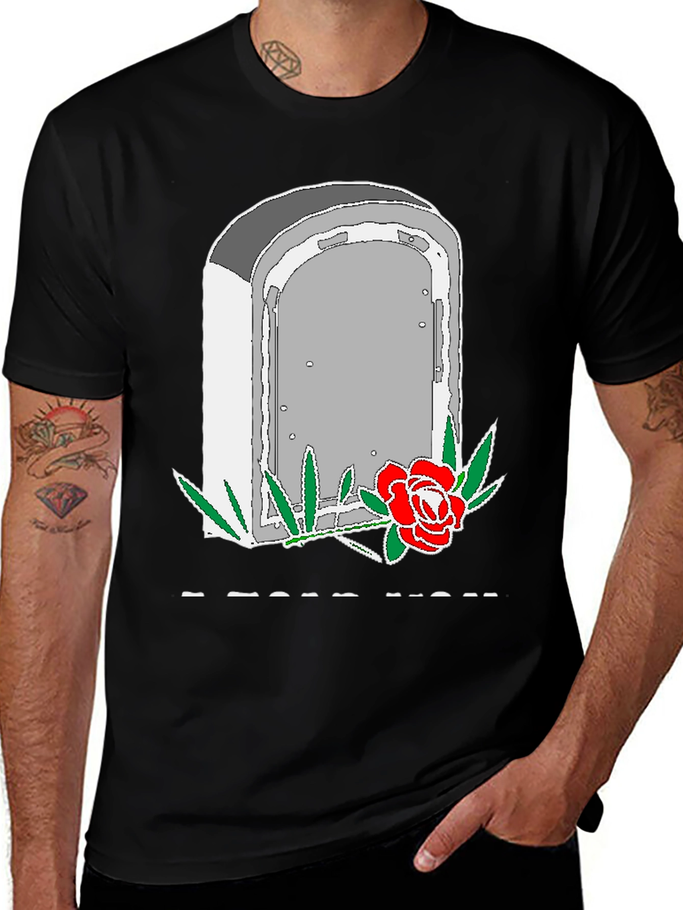 Tombstone Graphic T-Shirt
