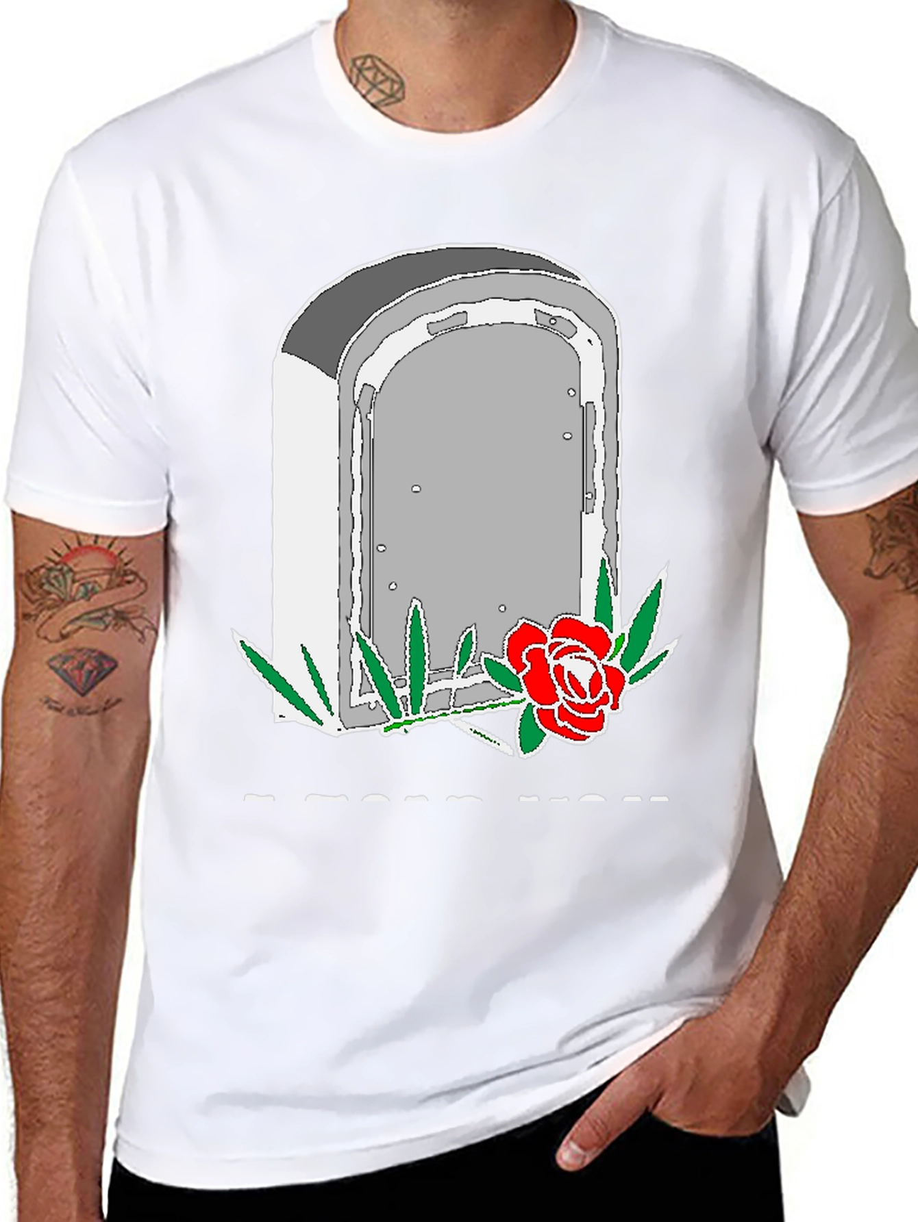 Tombstone Graphic T-Shirt