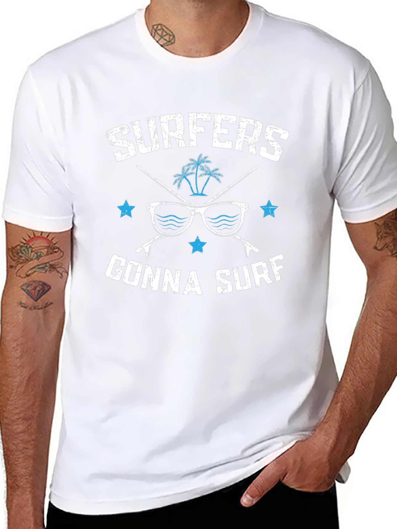 Surfers Gonna Surf Tee