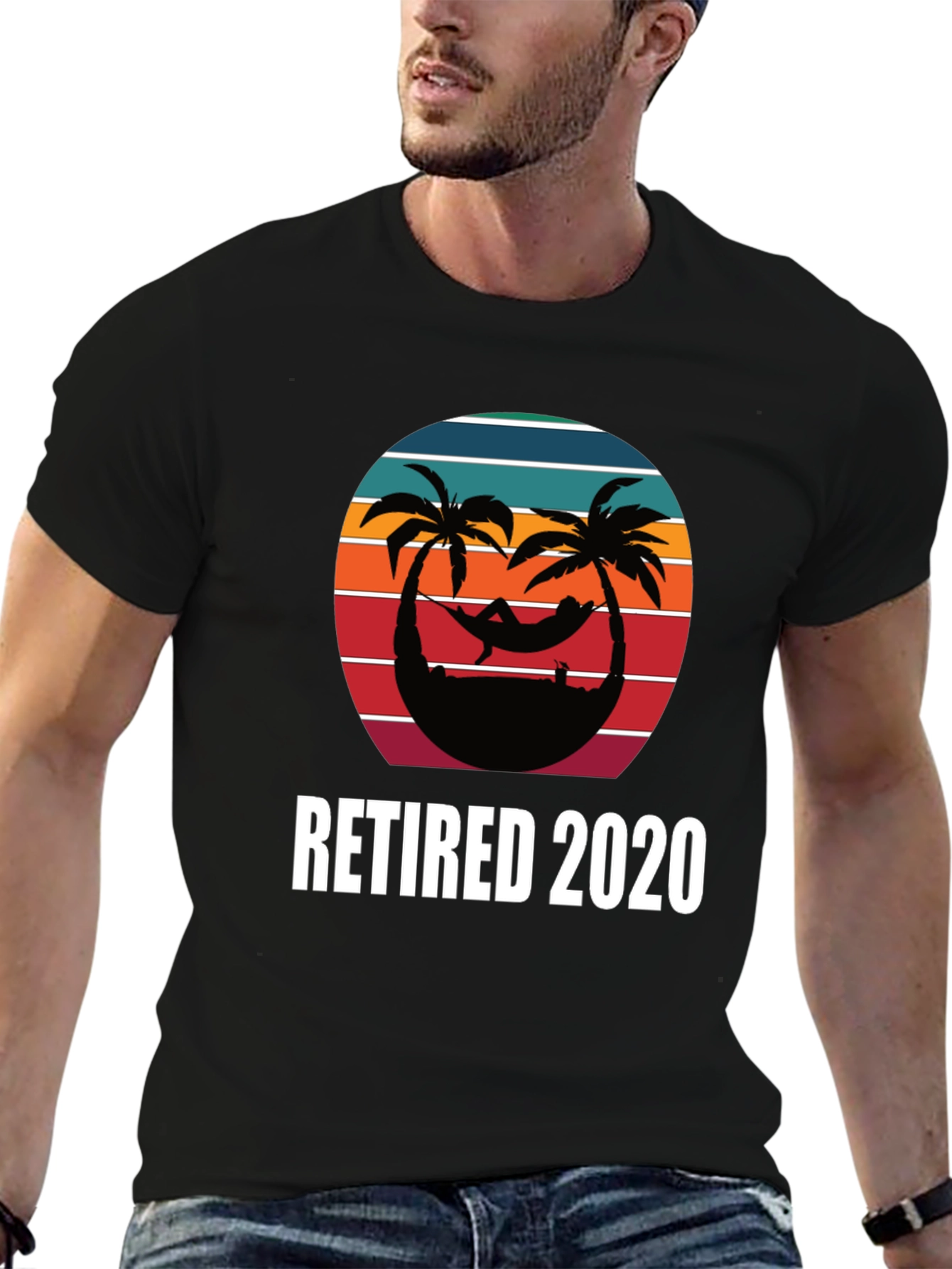 Retired 2020 Palm Tree Hammock Graphic Tee