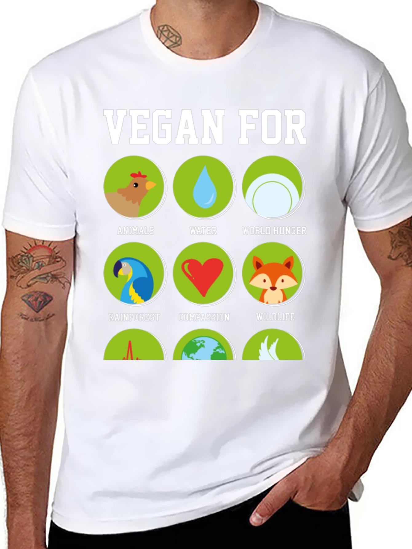 Vegan For All Reasons T-Shirt