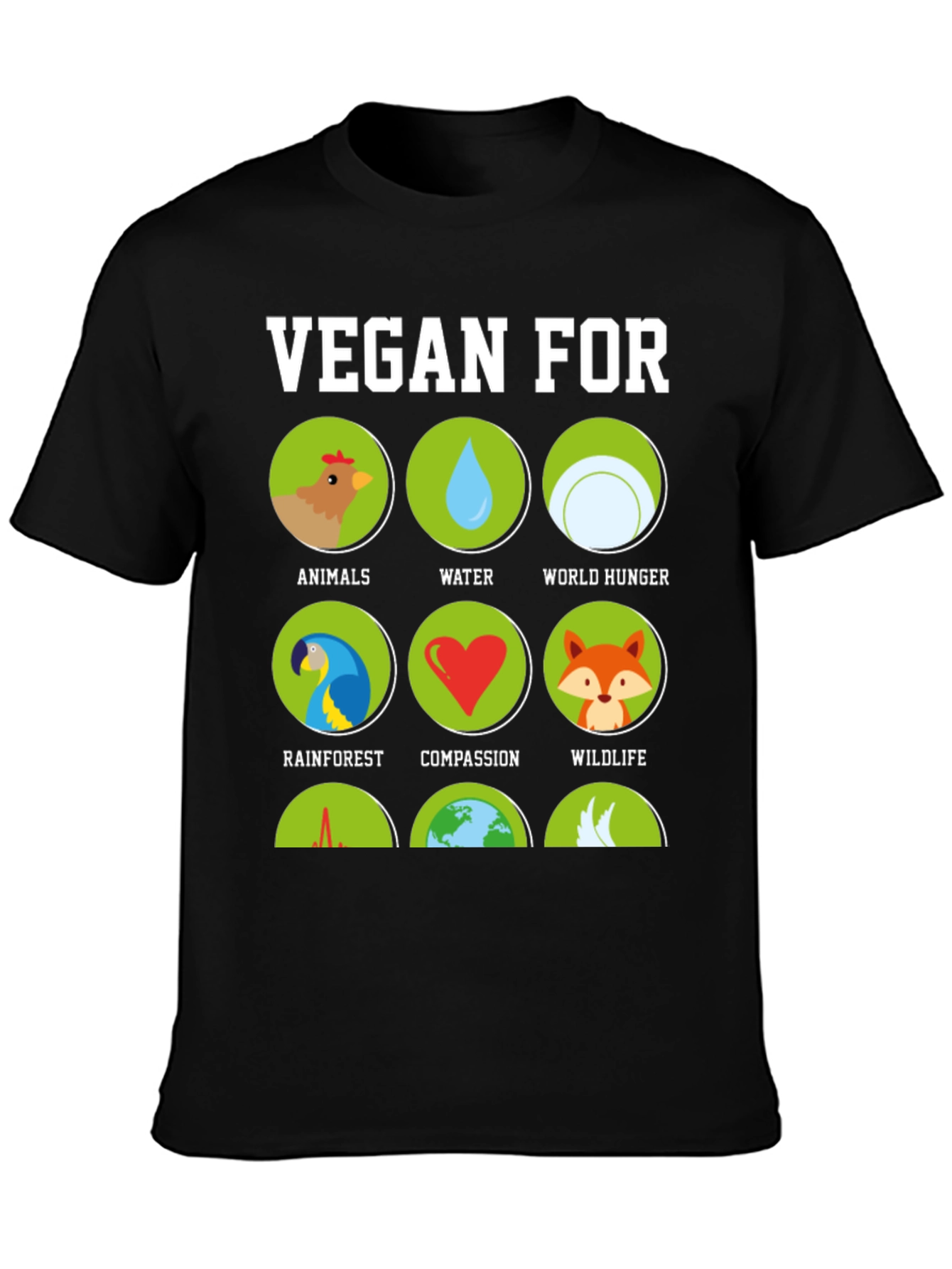 Vegan For All Reasons T-Shirt