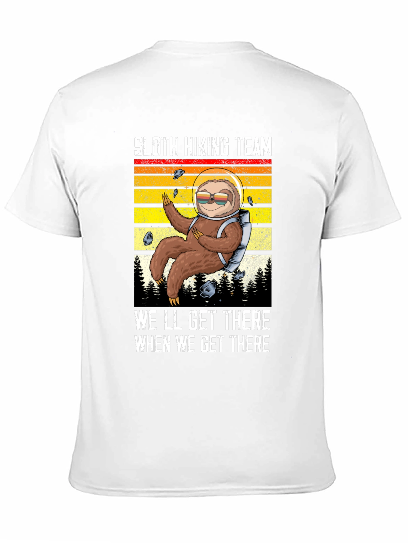 Sloth Hiking Team Graphic Tee - Adventure Ready!