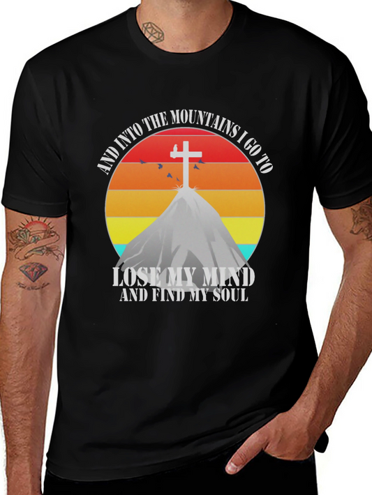 Mountains and Soul Graphic T-Shirt
