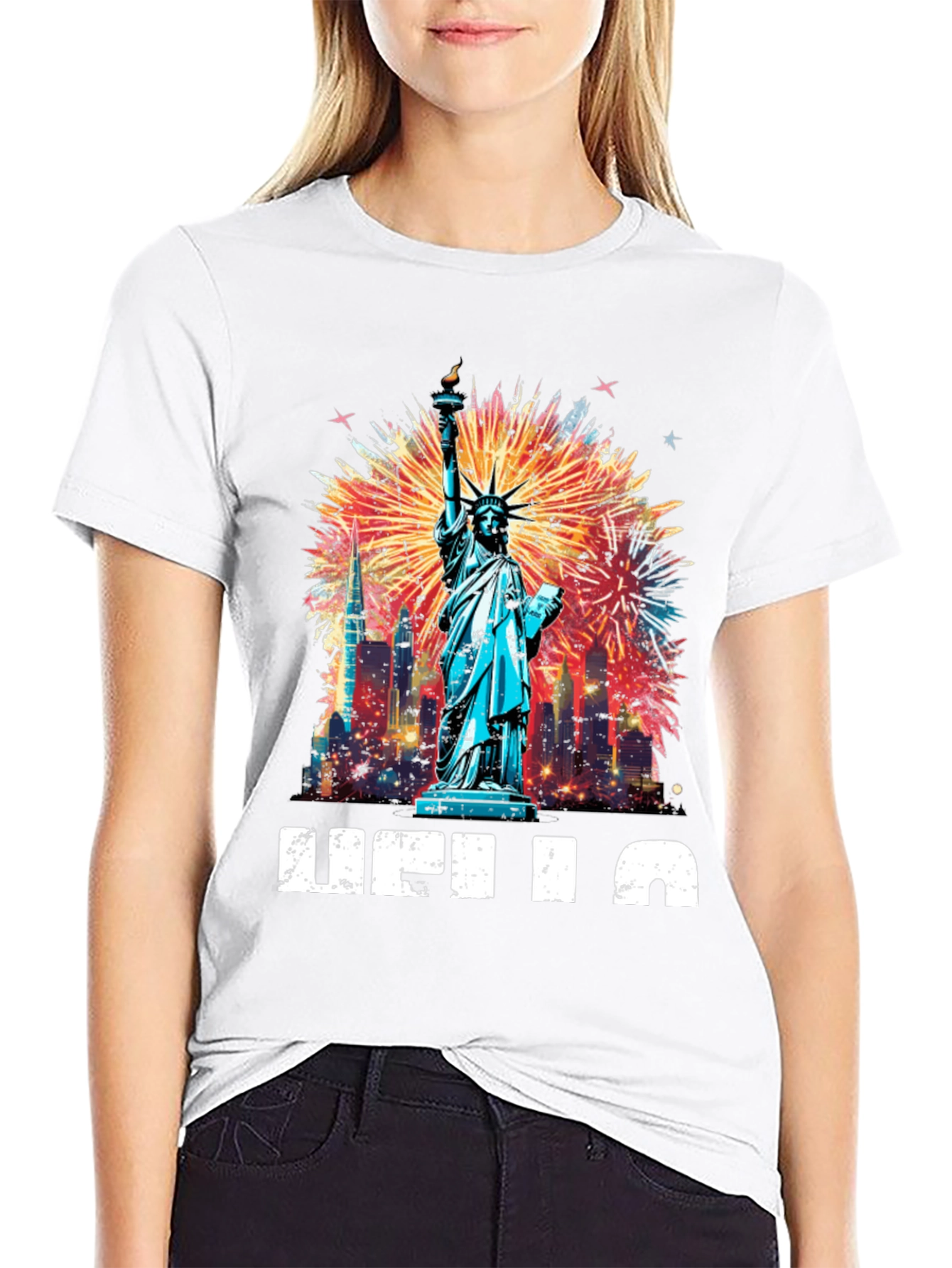 Statue of Liberty Graphic Tee