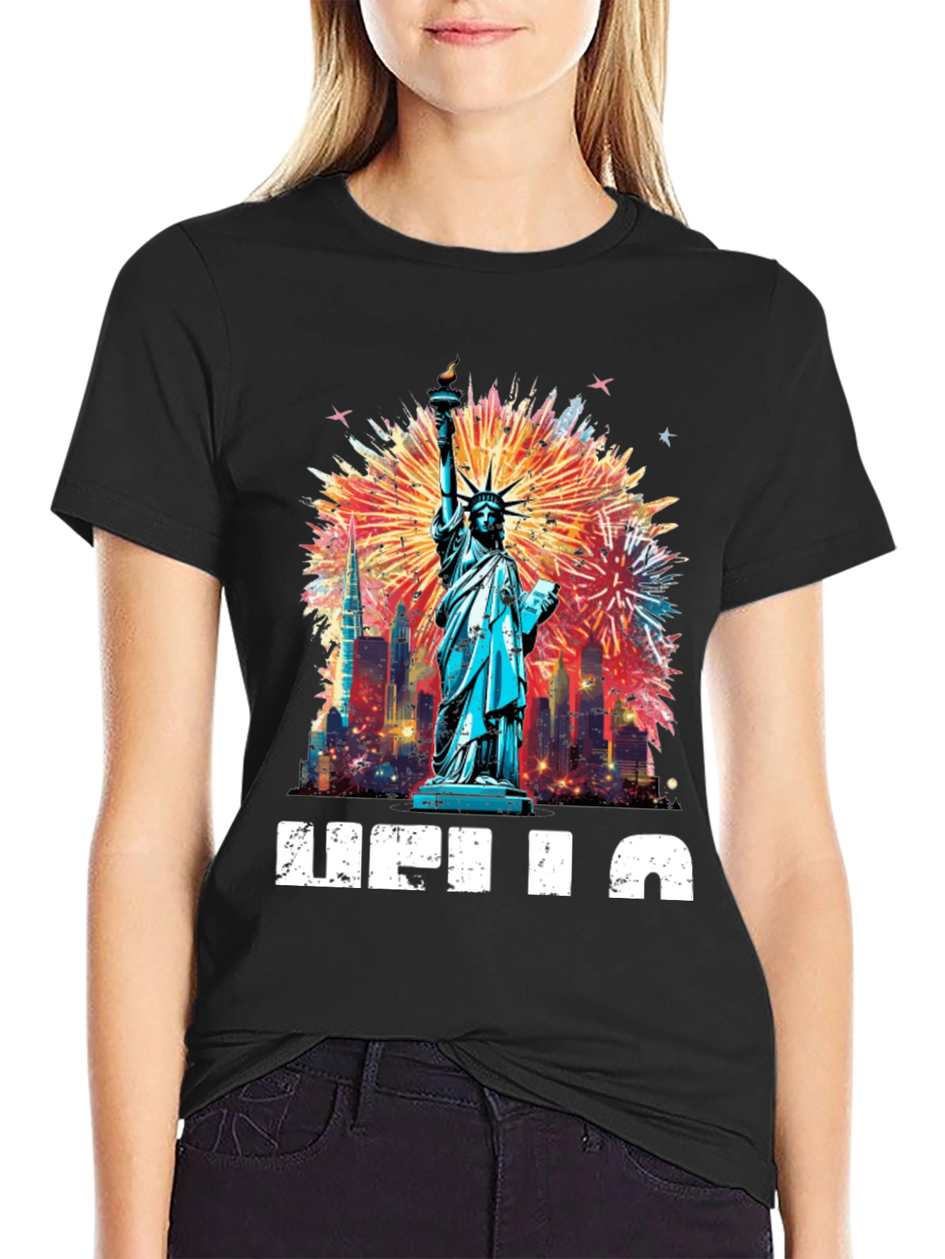 Statue of Liberty Graphic Tee