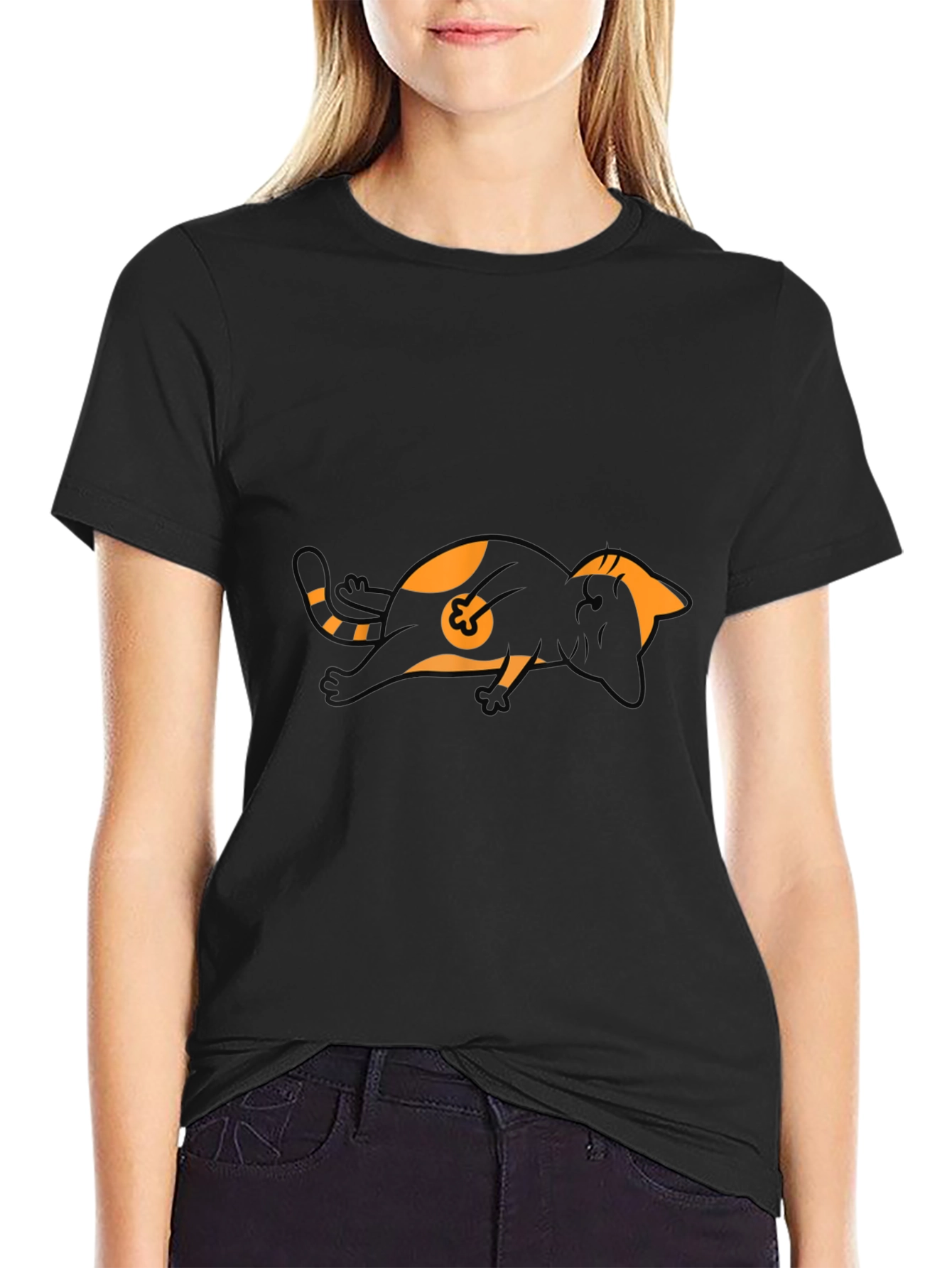 Cat Nap T-Shirt - Funny Lazy Feline Tee