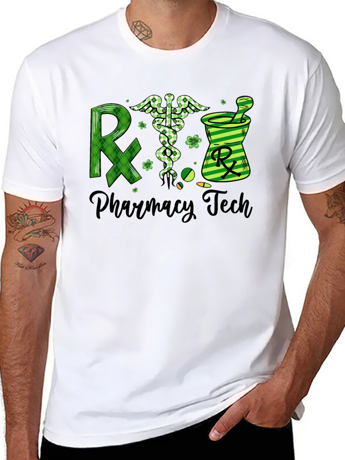 Pharmacy Tech St. Patricks Day T-Shirt