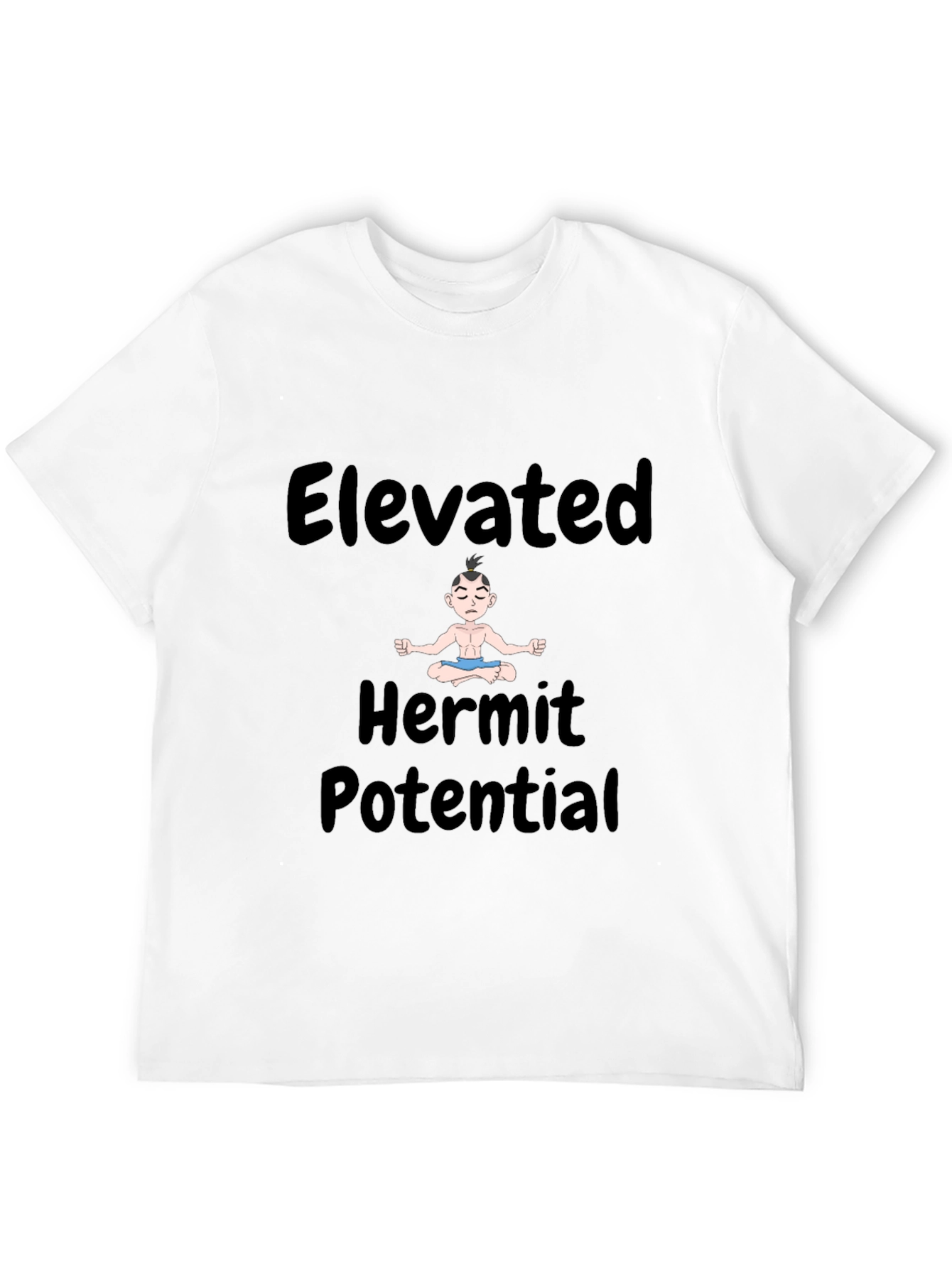 Elevated Hermit Potential Black T-Shirt