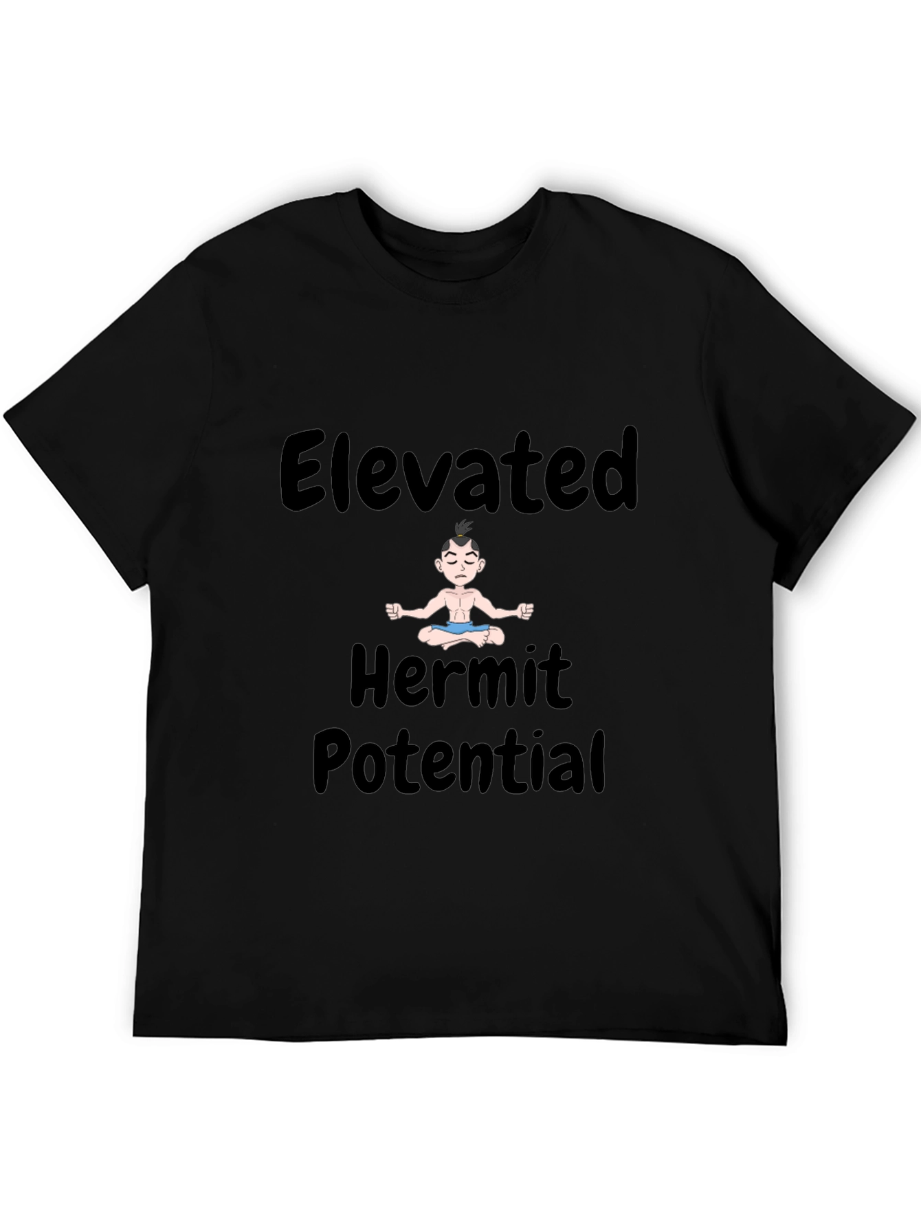 Elevated Hermit Potential Black T-Shirt