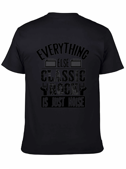 Classic Rock Noise Graphic T-Shirt