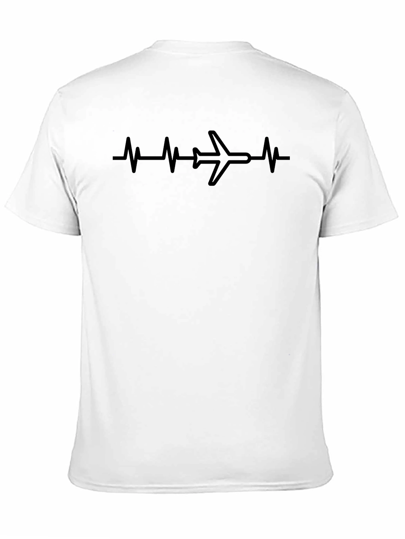Pilot Heartbeat T-Shirt - Aviation Lover Tee