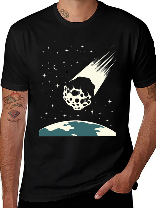 Meteor Shower T-Shirt - Space Graphic Tee