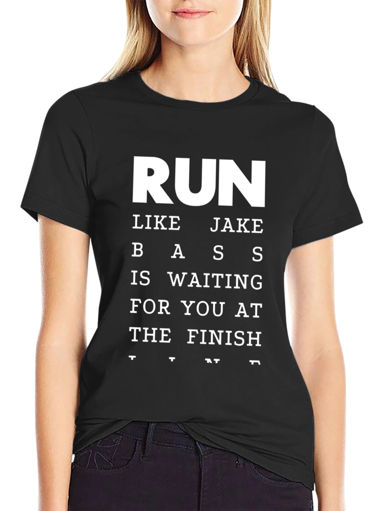 Run Like Jake Bass T-Shirt