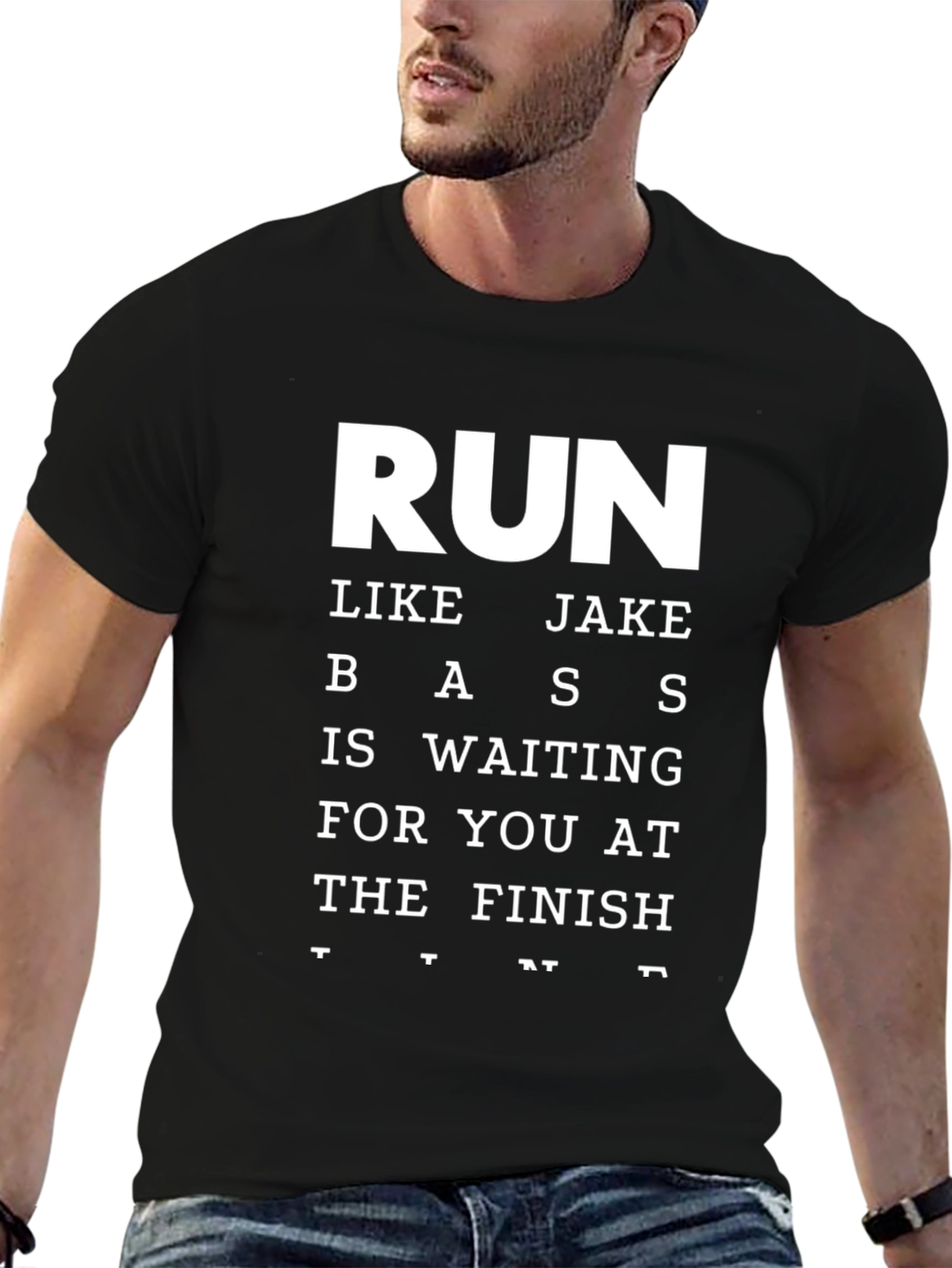 Run Like Jake Bass T-Shirt