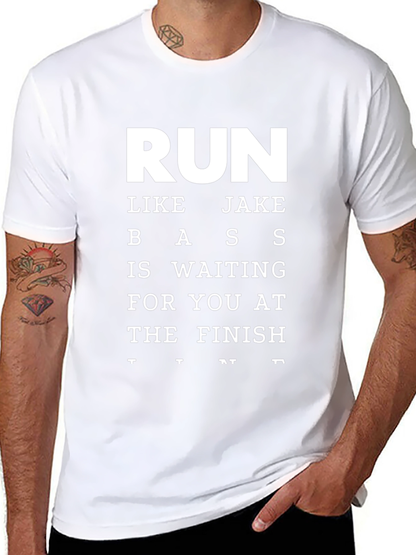 Run Like Jake Bass T-Shirt
