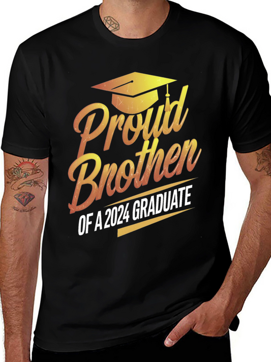 Proud Brother 2024 Graduate T-Shirt