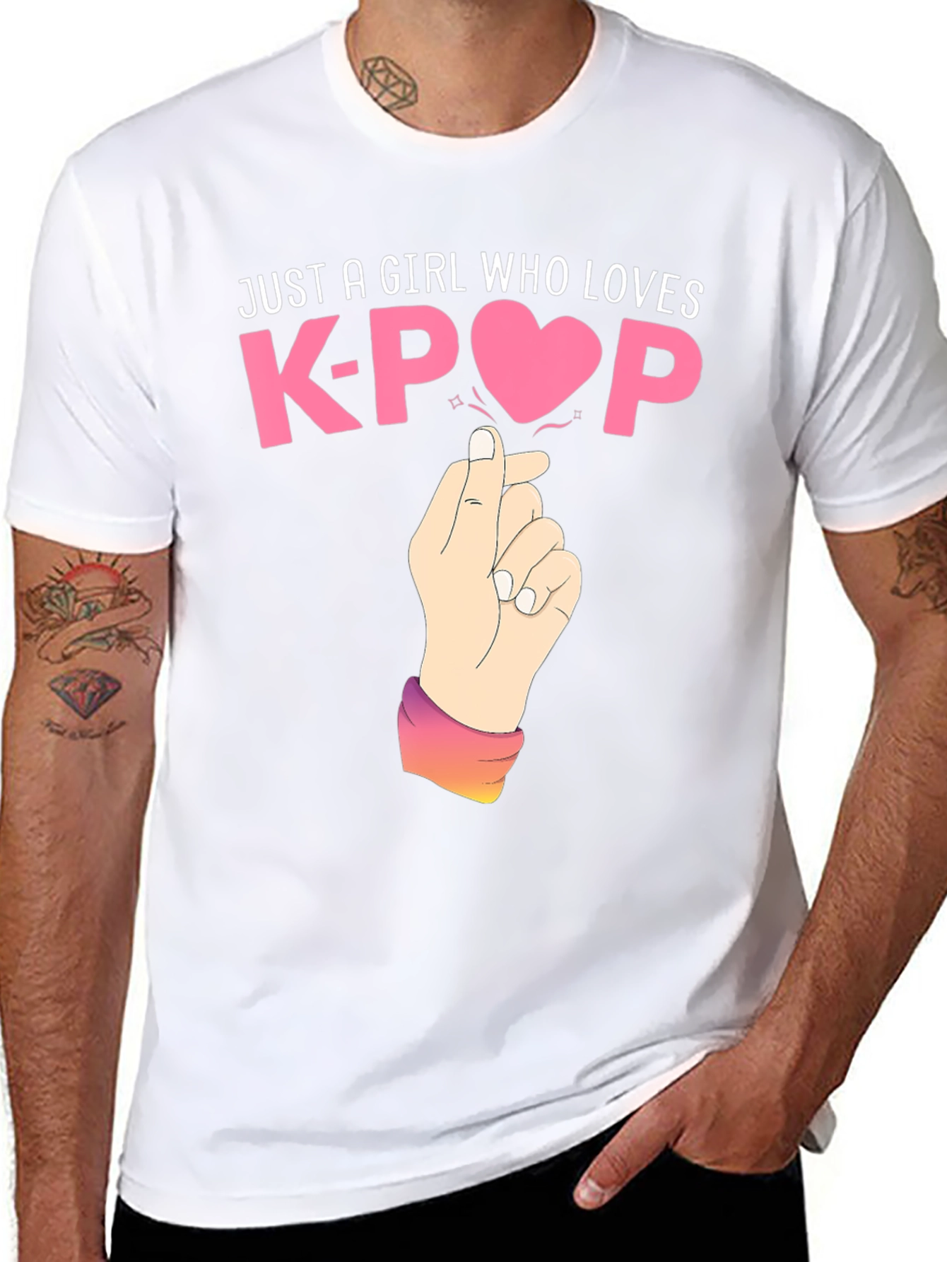 K-Pop Love Graphic Tee