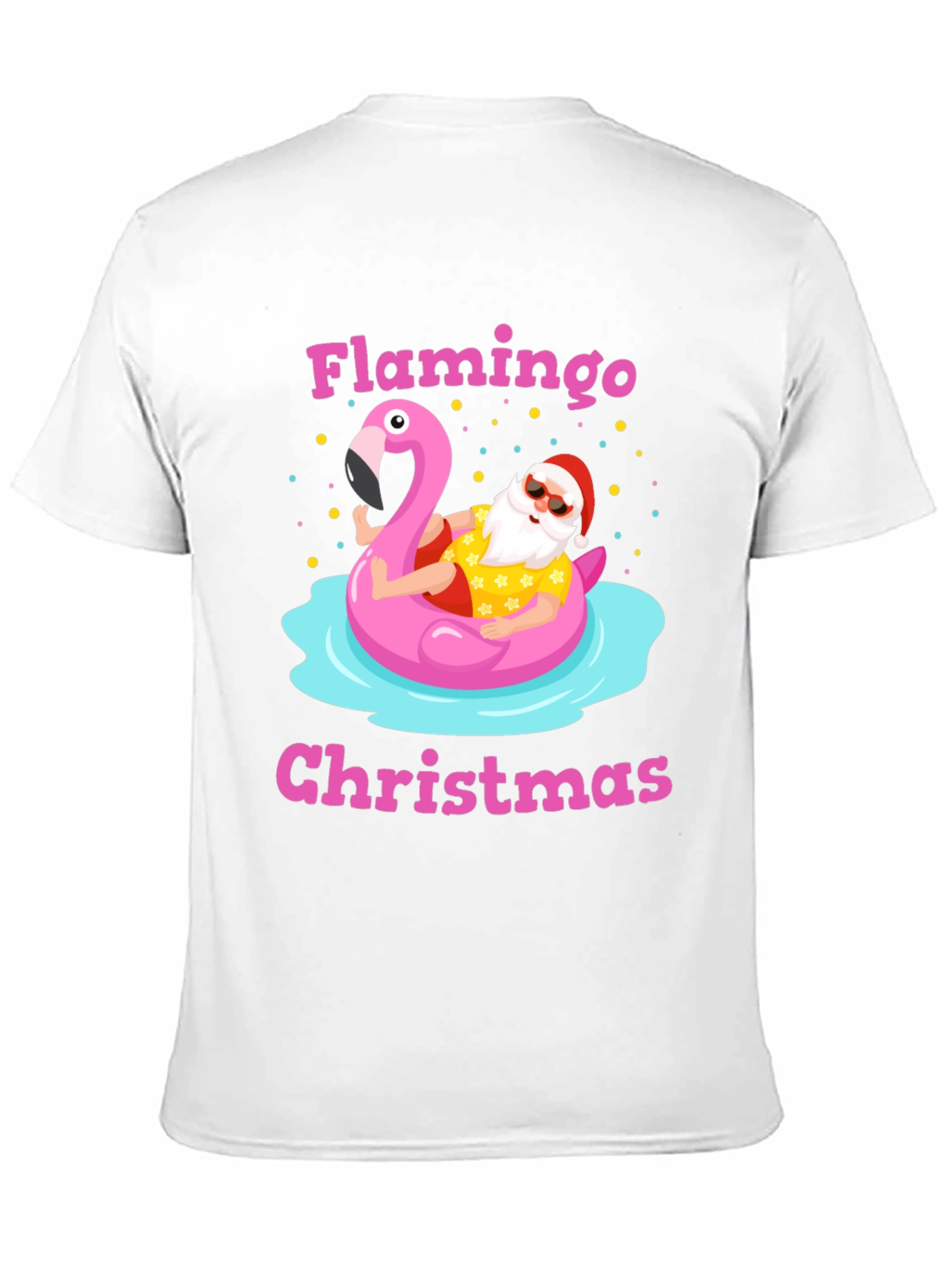 Flamingo Christmas Graphic Tee