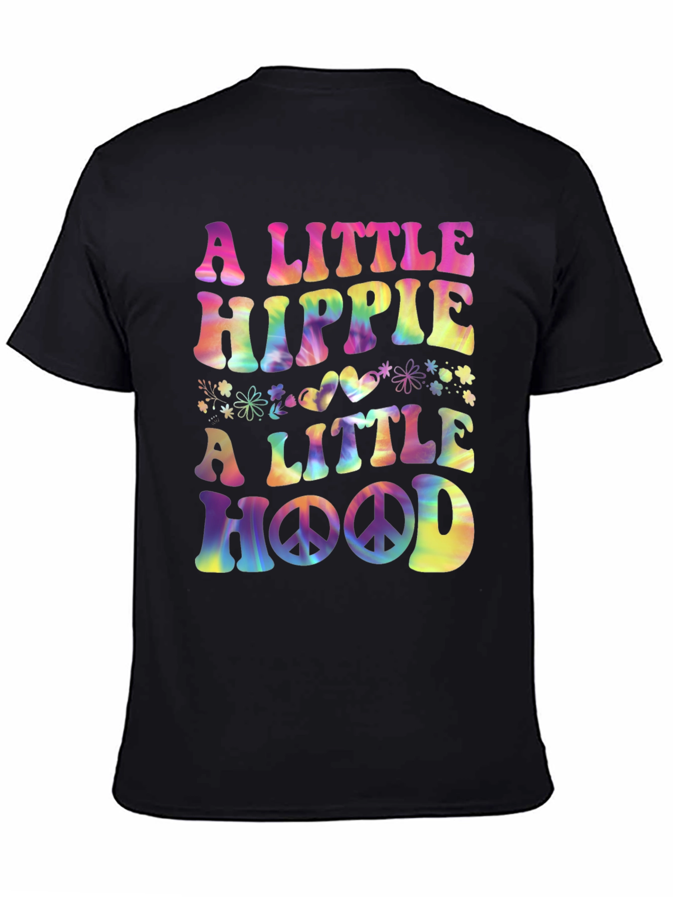 A Little Hippie A Little Hood Graphic Tee