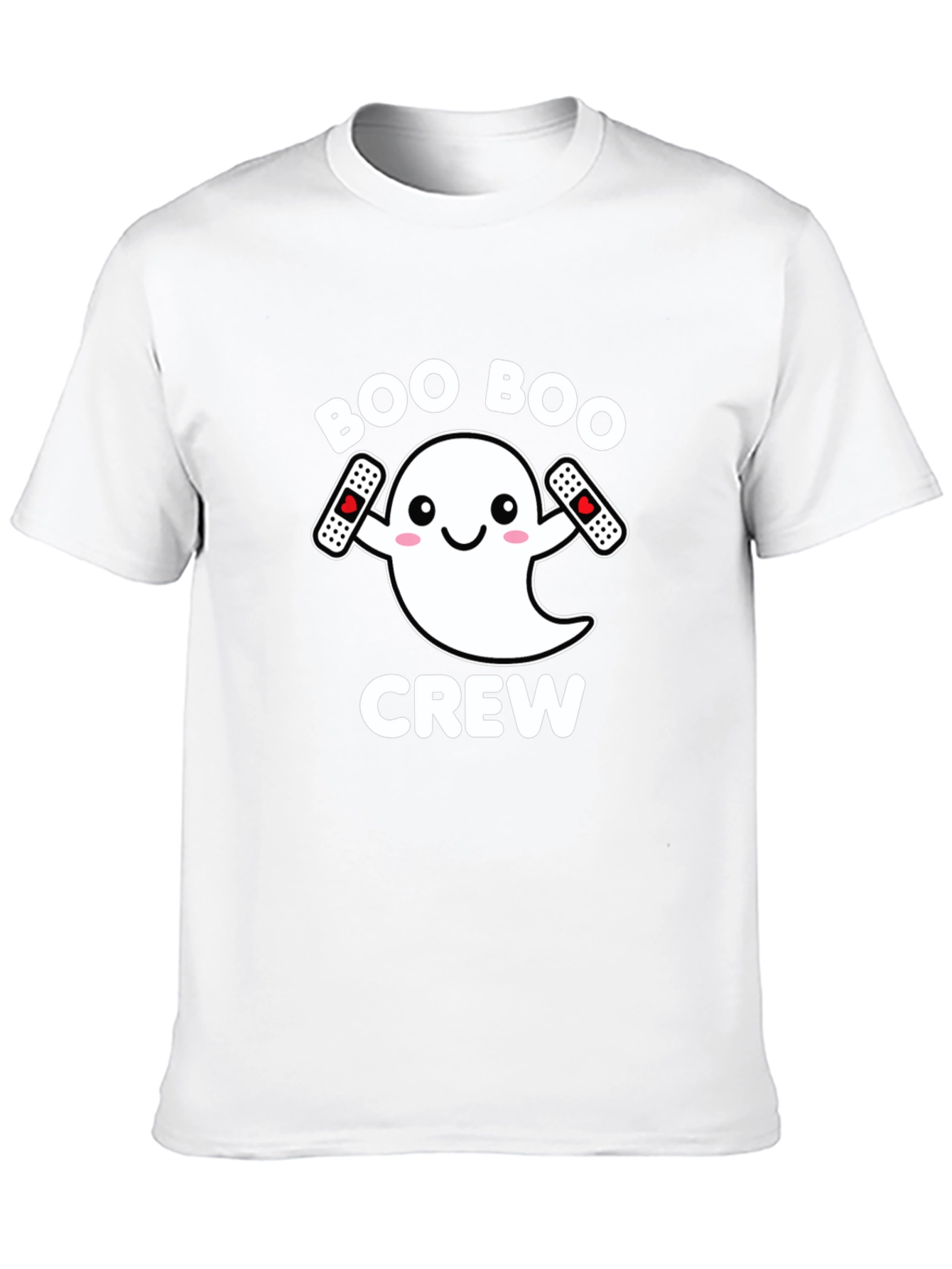Boo Boo Crew Ghost T-Shirt - Spooky Fun!