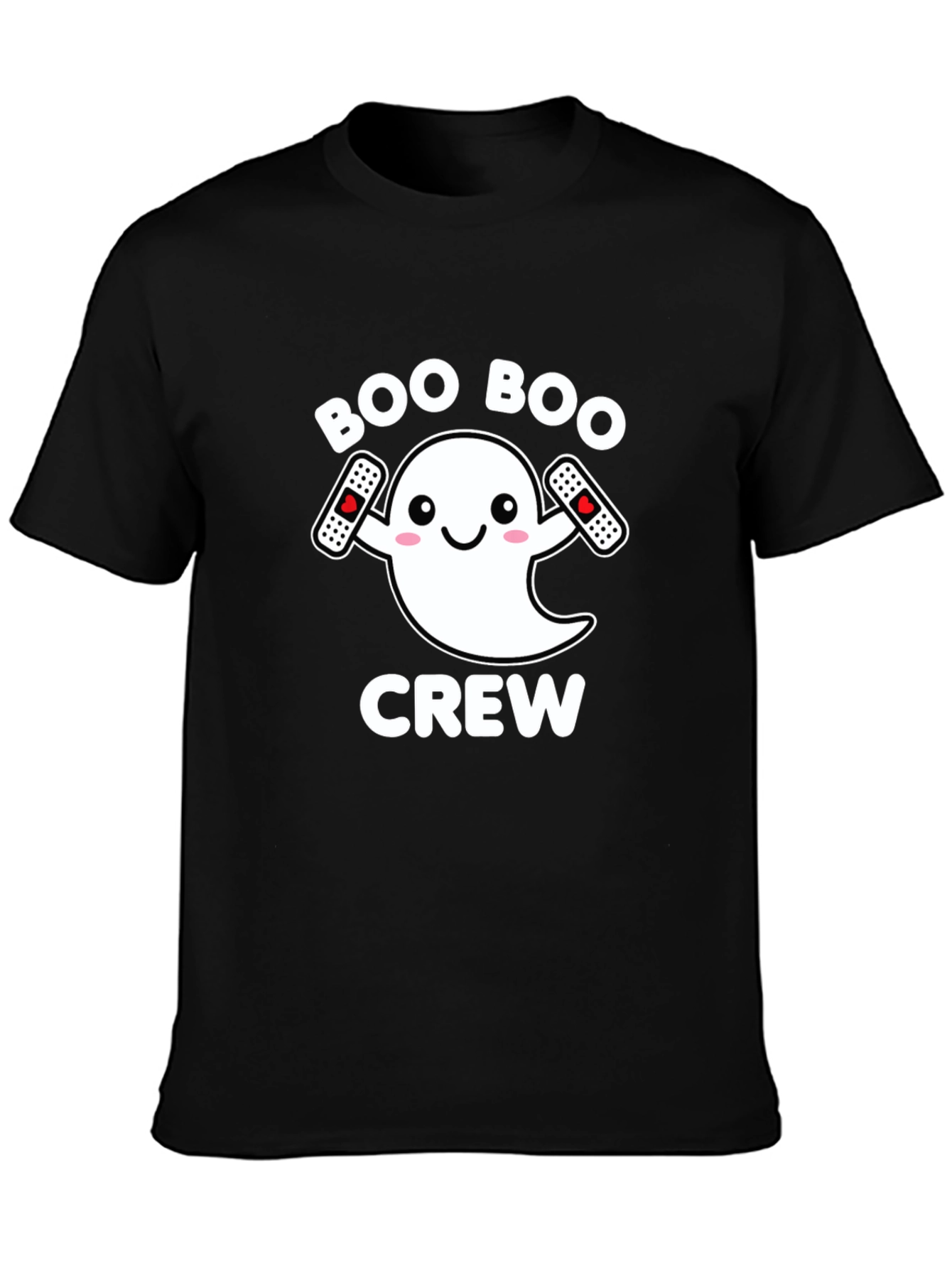 Boo Boo Crew Ghost T-Shirt - Spooky Fun!