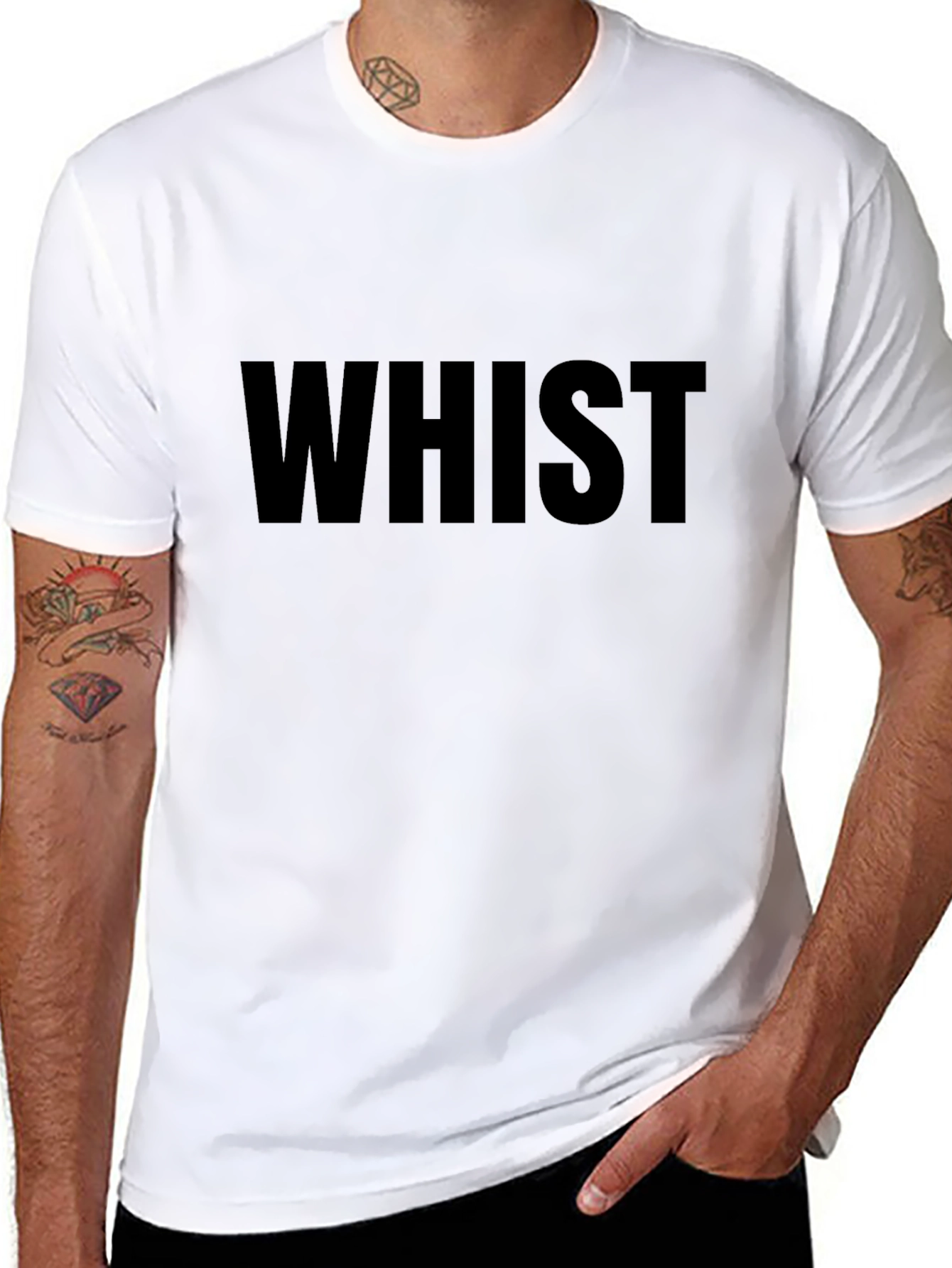 Whist Graphic T-Shirt - Soft Cotton Blend