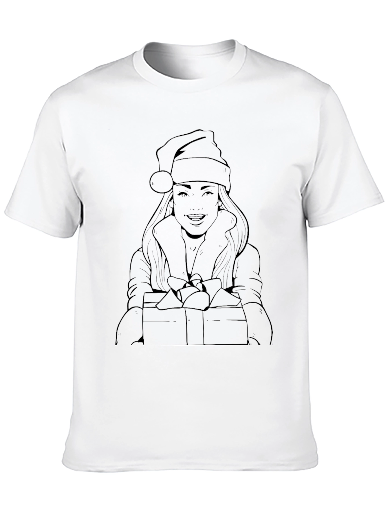 Festive Womans Graphic Tee