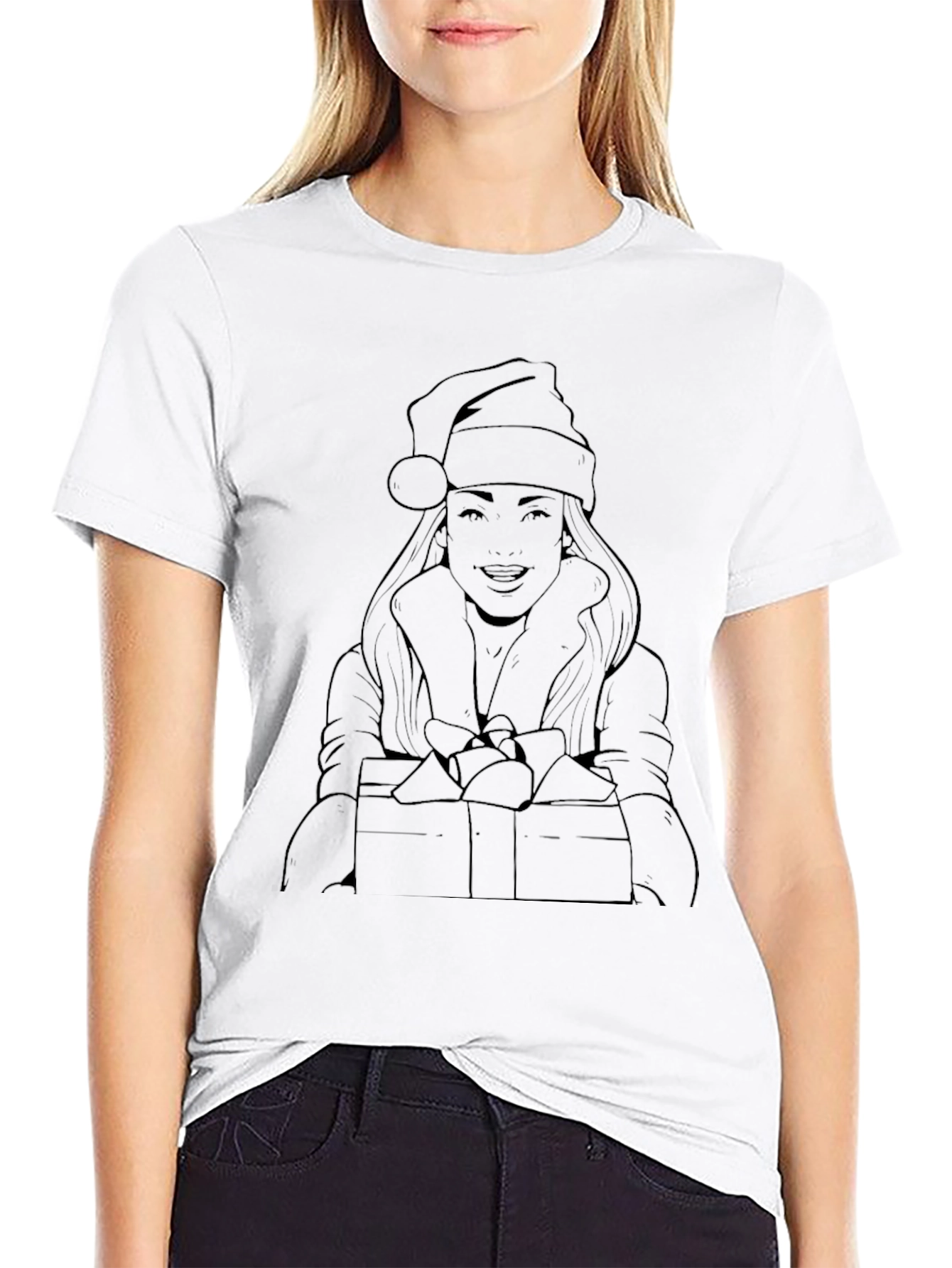 Festive Womans Graphic Tee