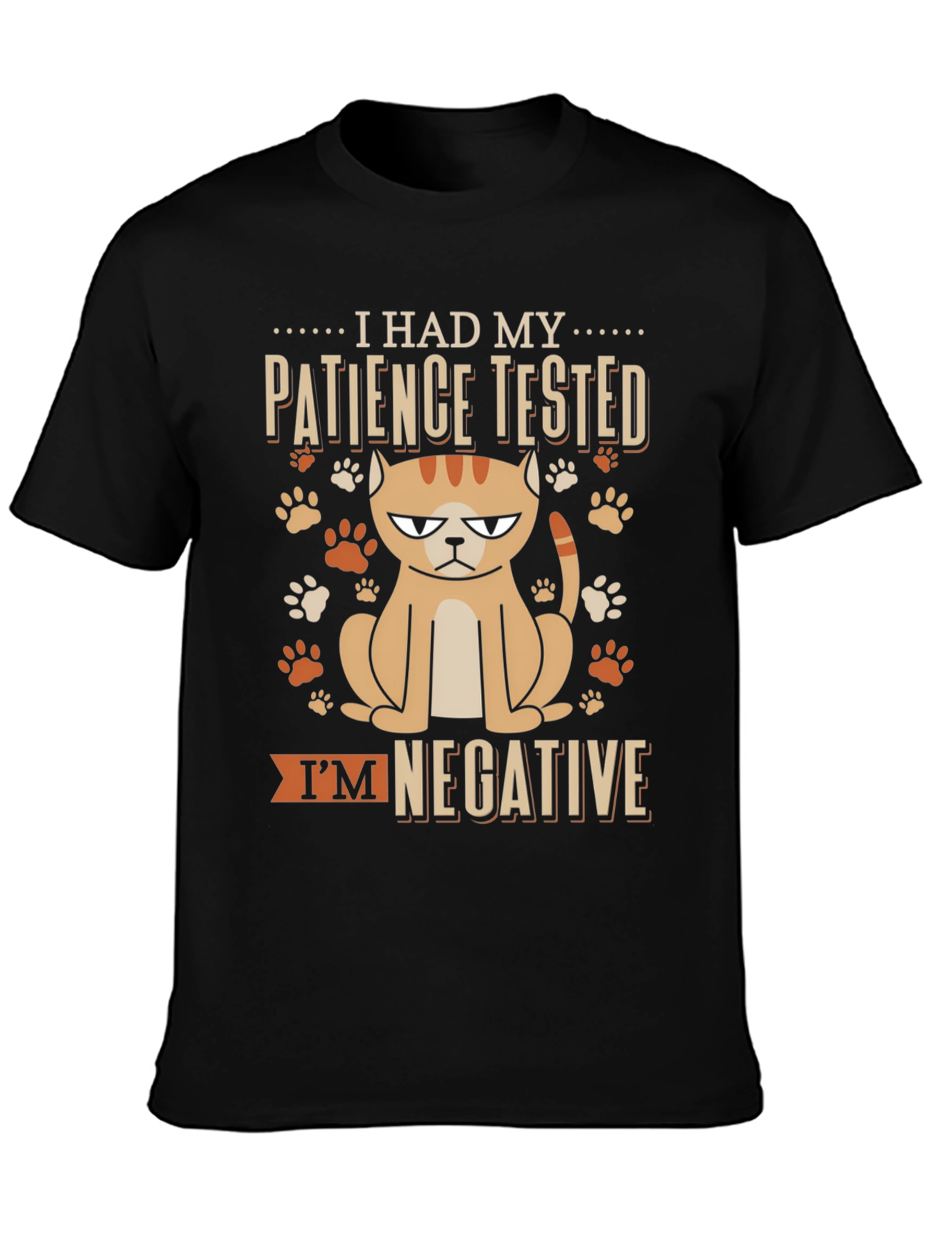 Patience Tested Cat Graphic Tee