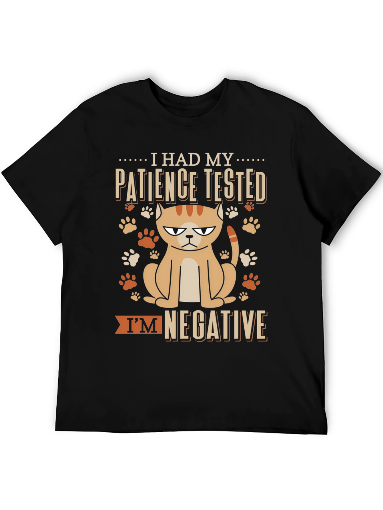 Patience Tested Cat Graphic Tee