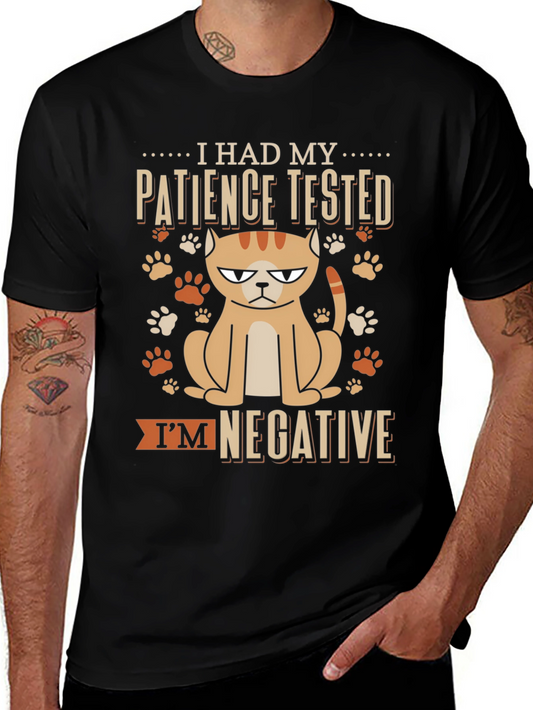 Patience Tested Cat Graphic Tee