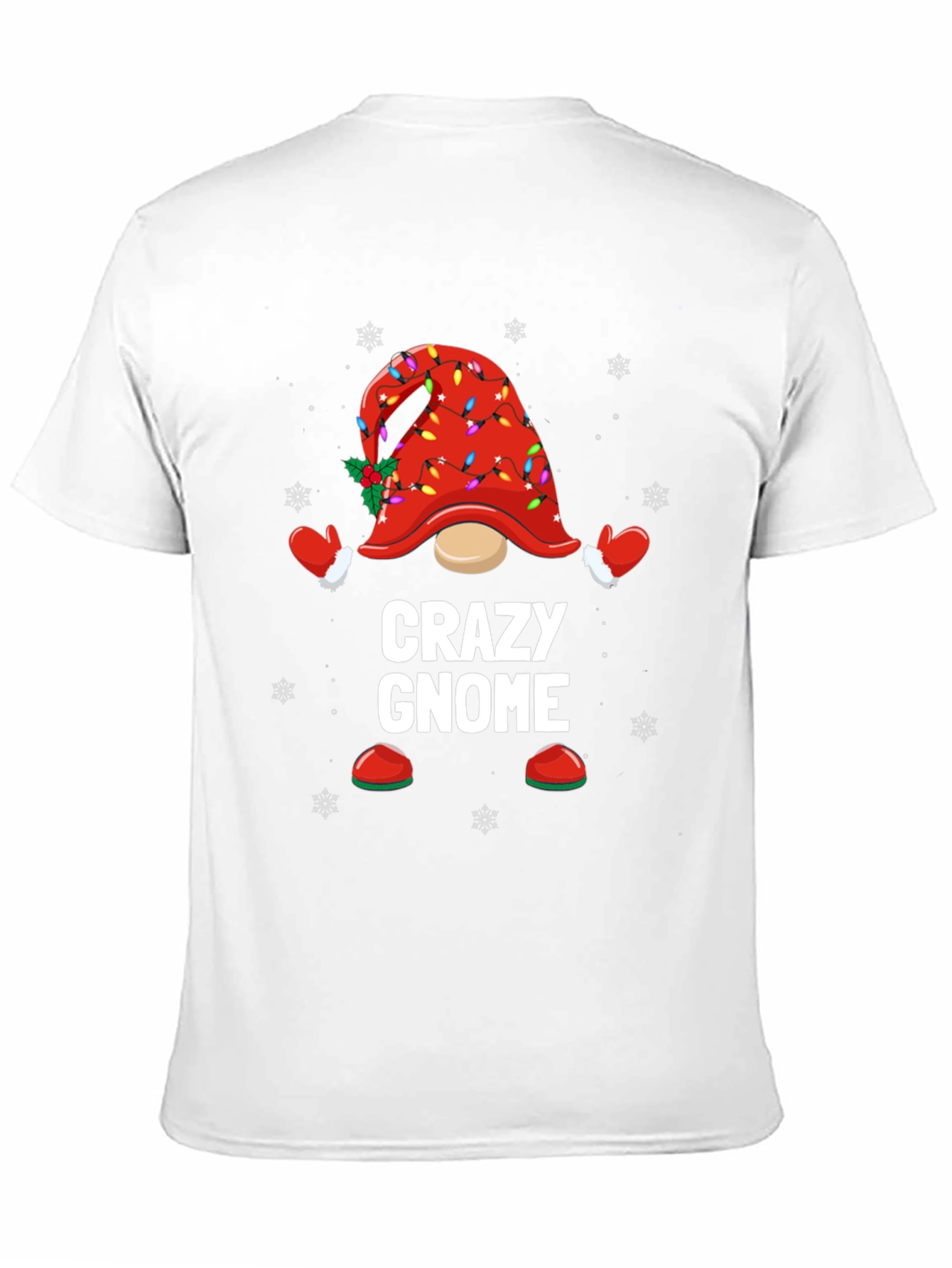 Crazy Gnome Christmas T-Shirt