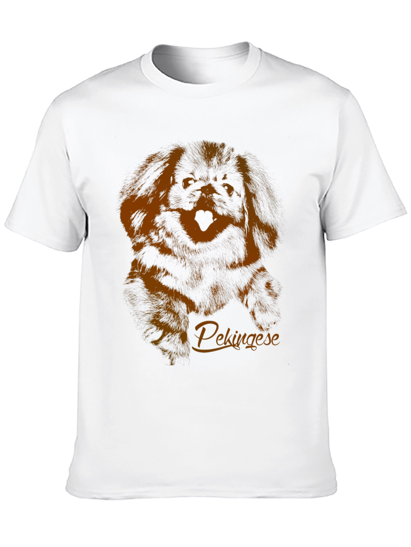 Pekingese Dog Graphic T-Shirt