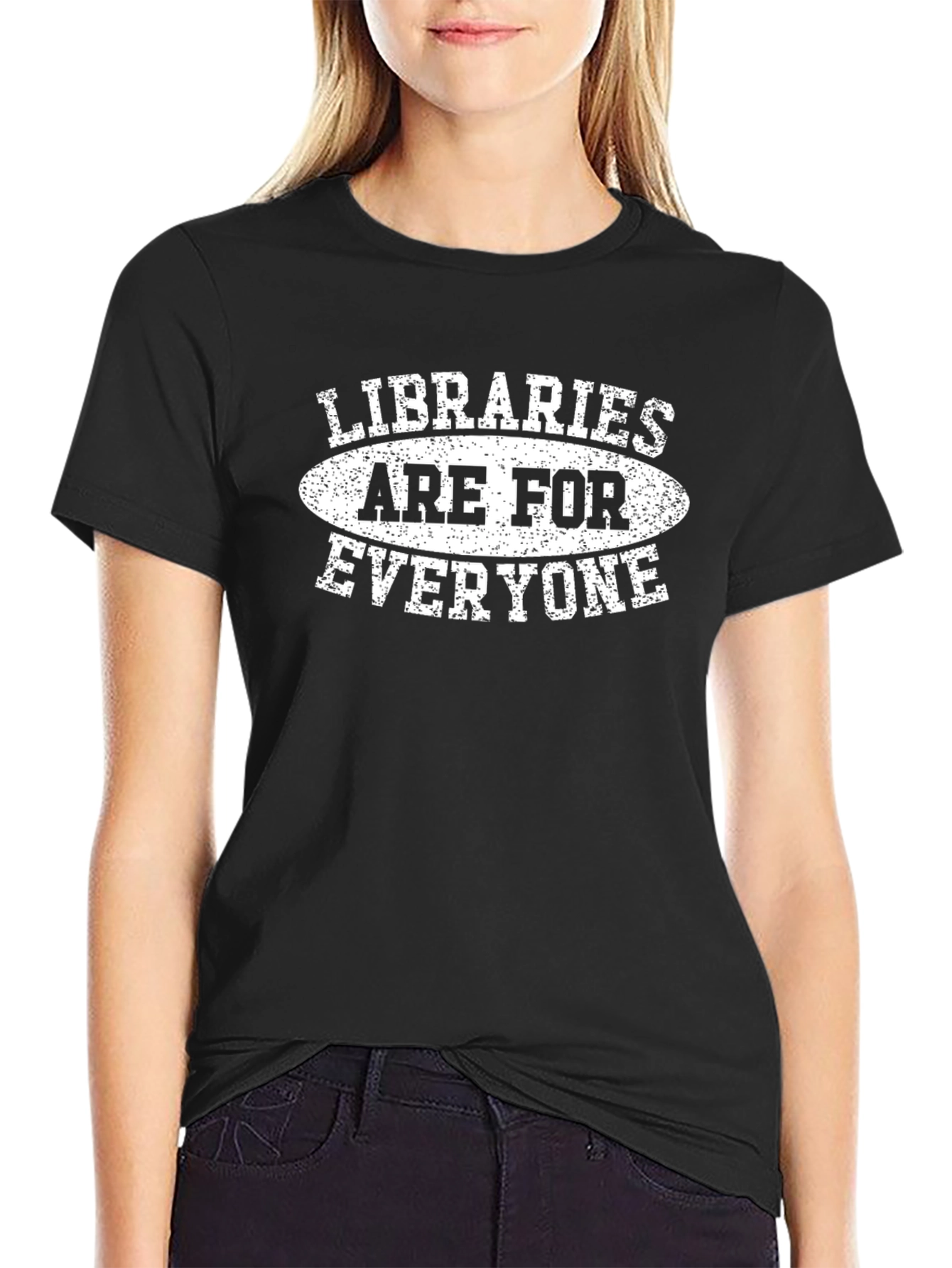 Libraries Are For Everyone Graphic T-Shirt