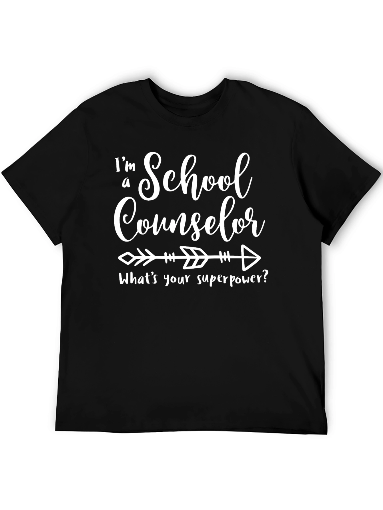 School Counselor T-Shirt - Whats Your Superpower
