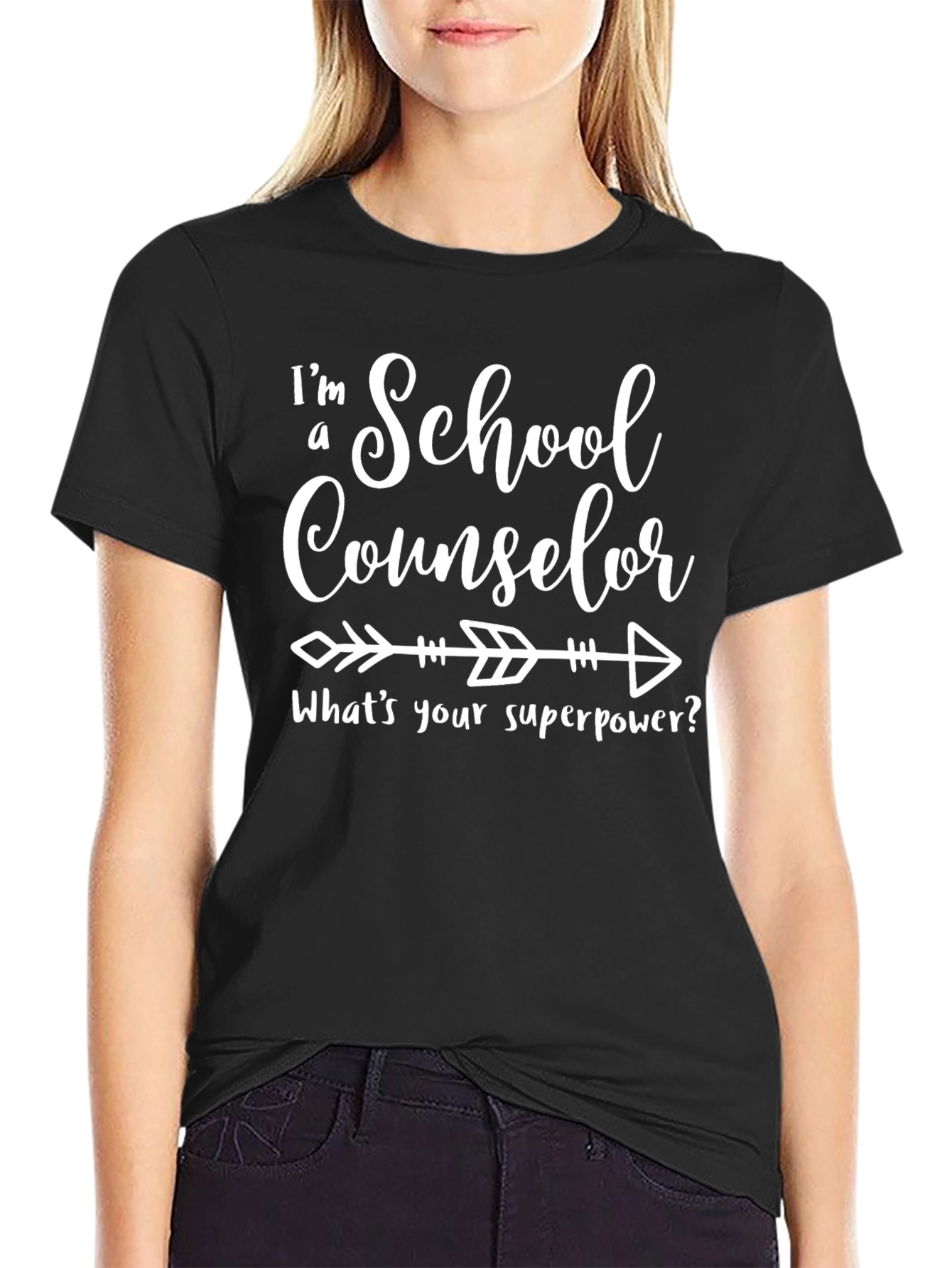 School Counselor T-Shirt - Whats Your Superpower