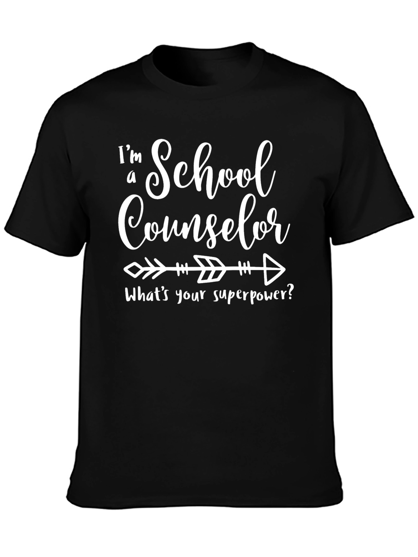 School Counselor T-Shirt - Whats Your Superpower