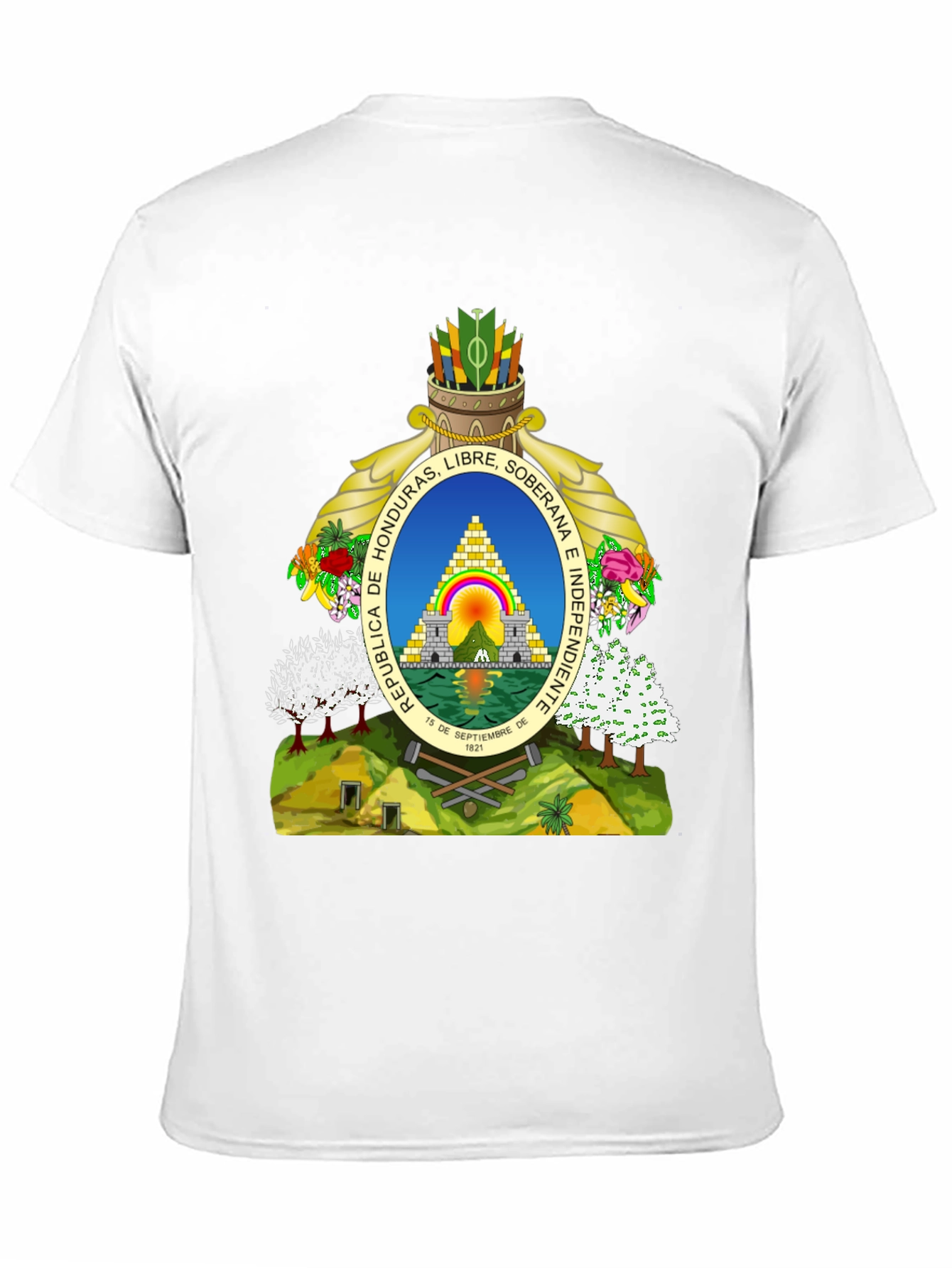 Honduras Flag Graphic T-Shirt