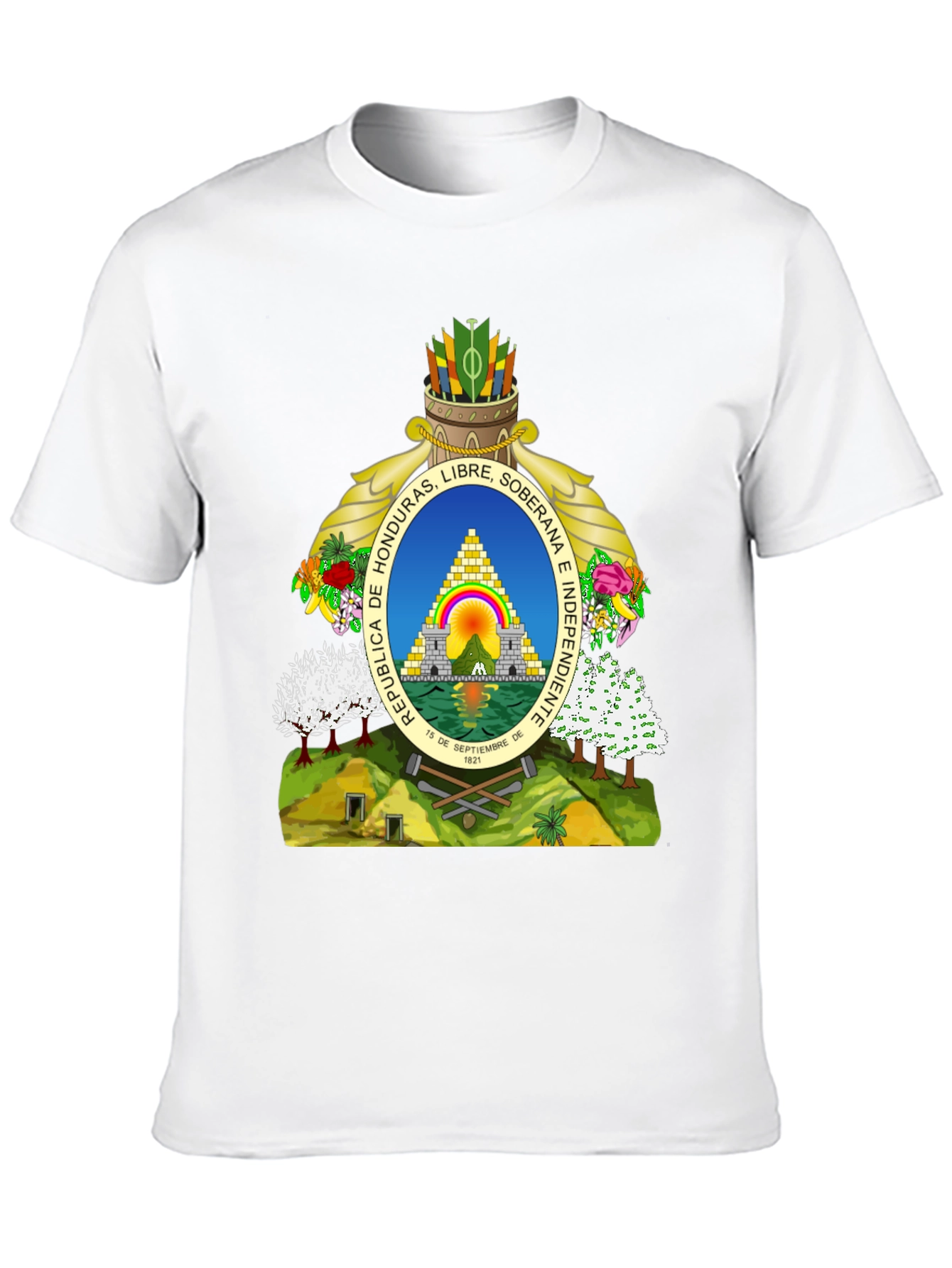 Honduras Flag Graphic T-Shirt